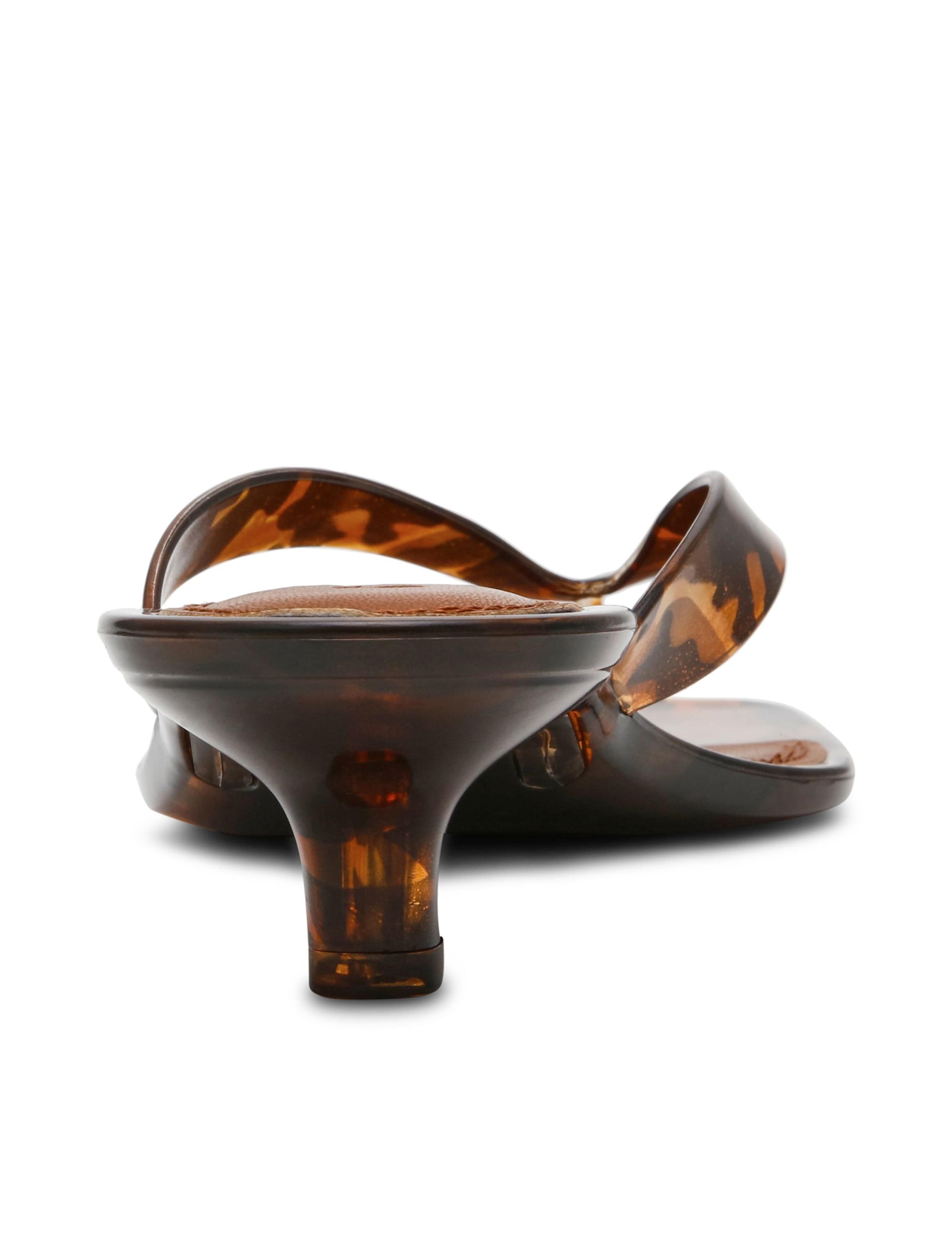 Kitten Heel Square Toe Sandals 2 of 6