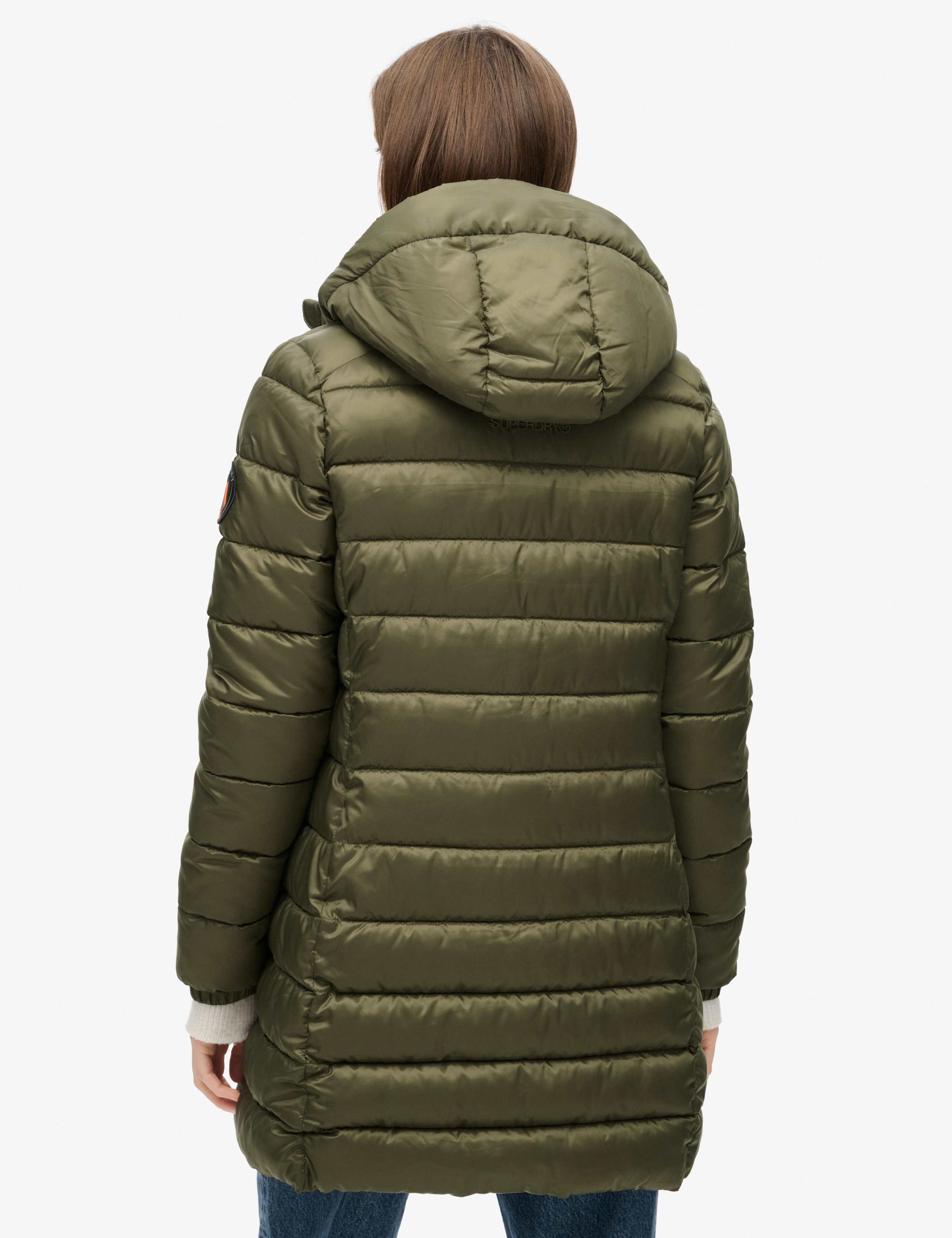 Hooded Longline Puffer Jacket 4 of 7