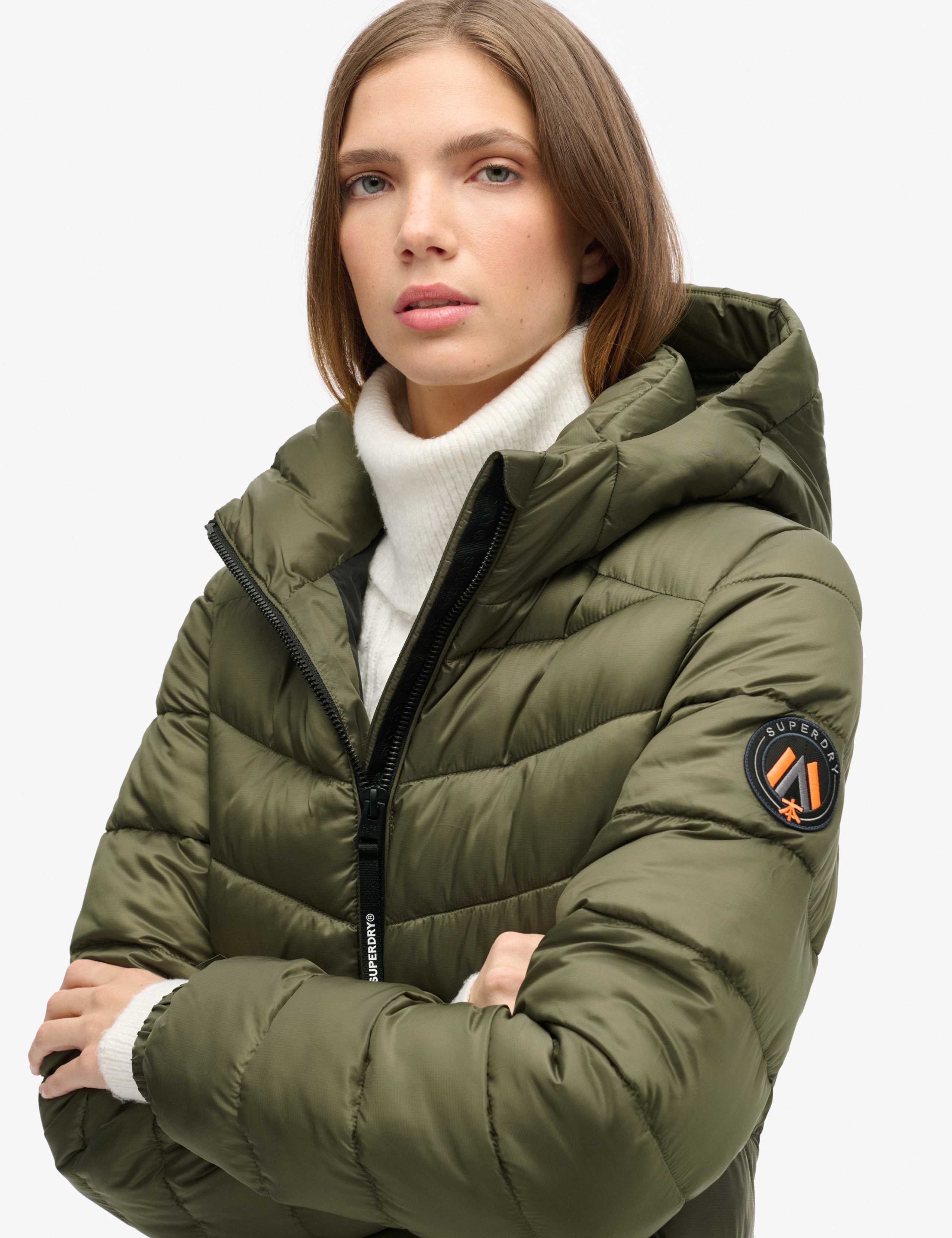 Hooded Longline Puffer Jacket 5 of 7