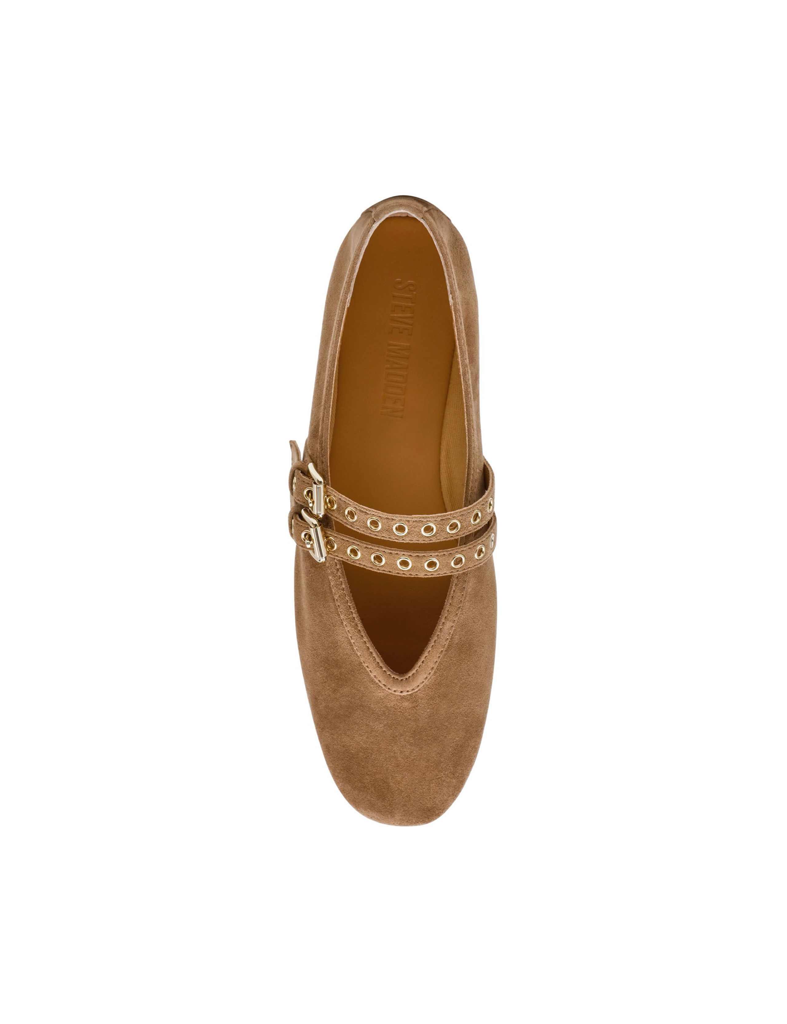Lydia Leather Buckle Flat Pumps 5 of 5
