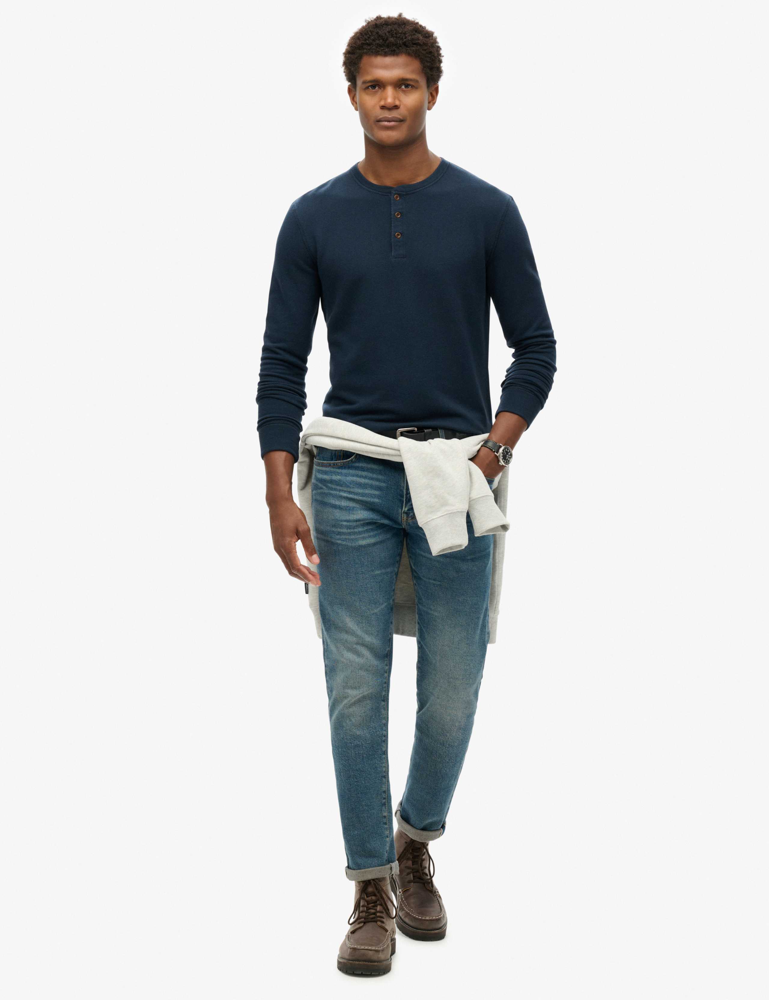 Cotton Rich Grandad Collar Top 2 of 5