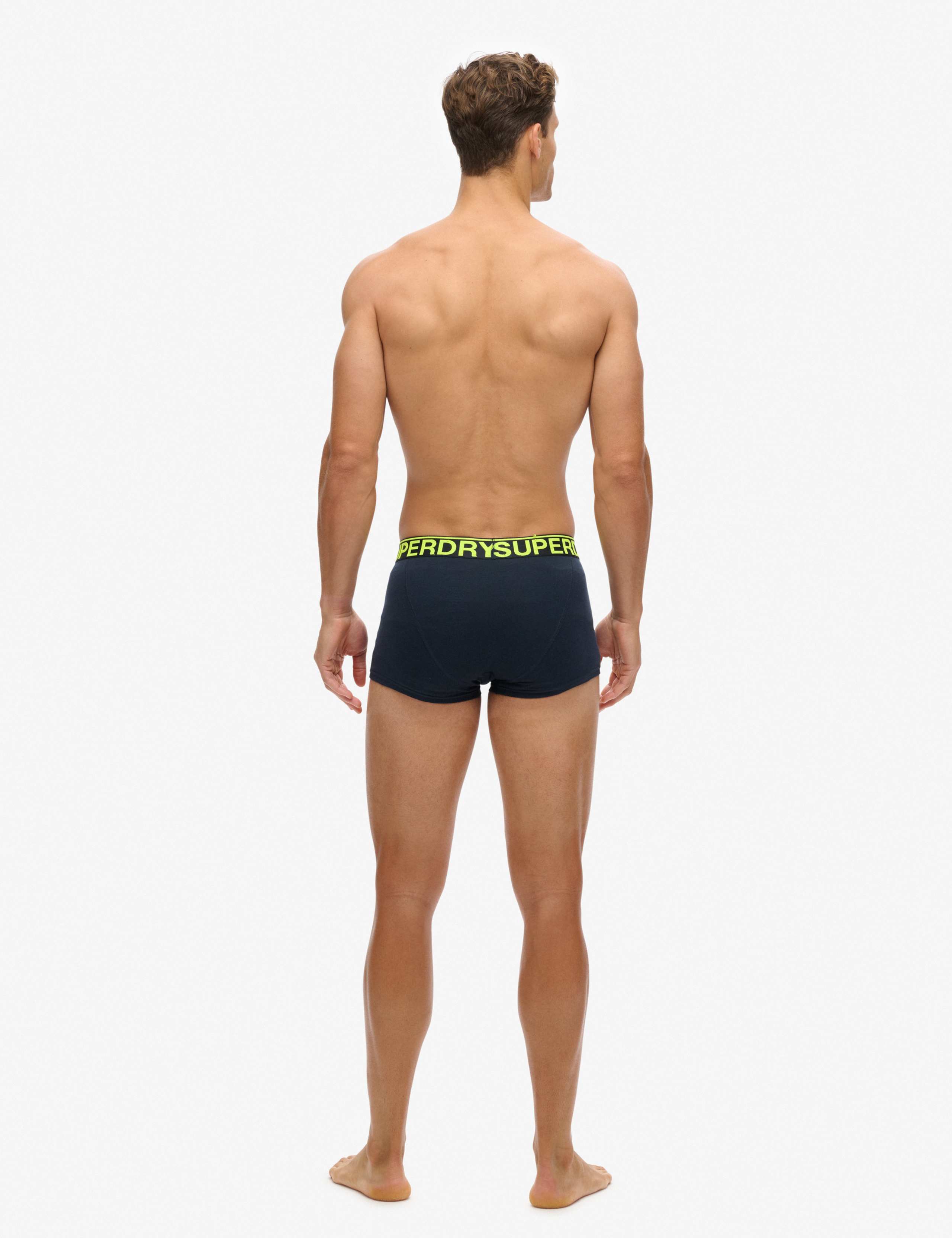 3 Pack Cotton Rich Stretch Jersey Trunks 5 of 8