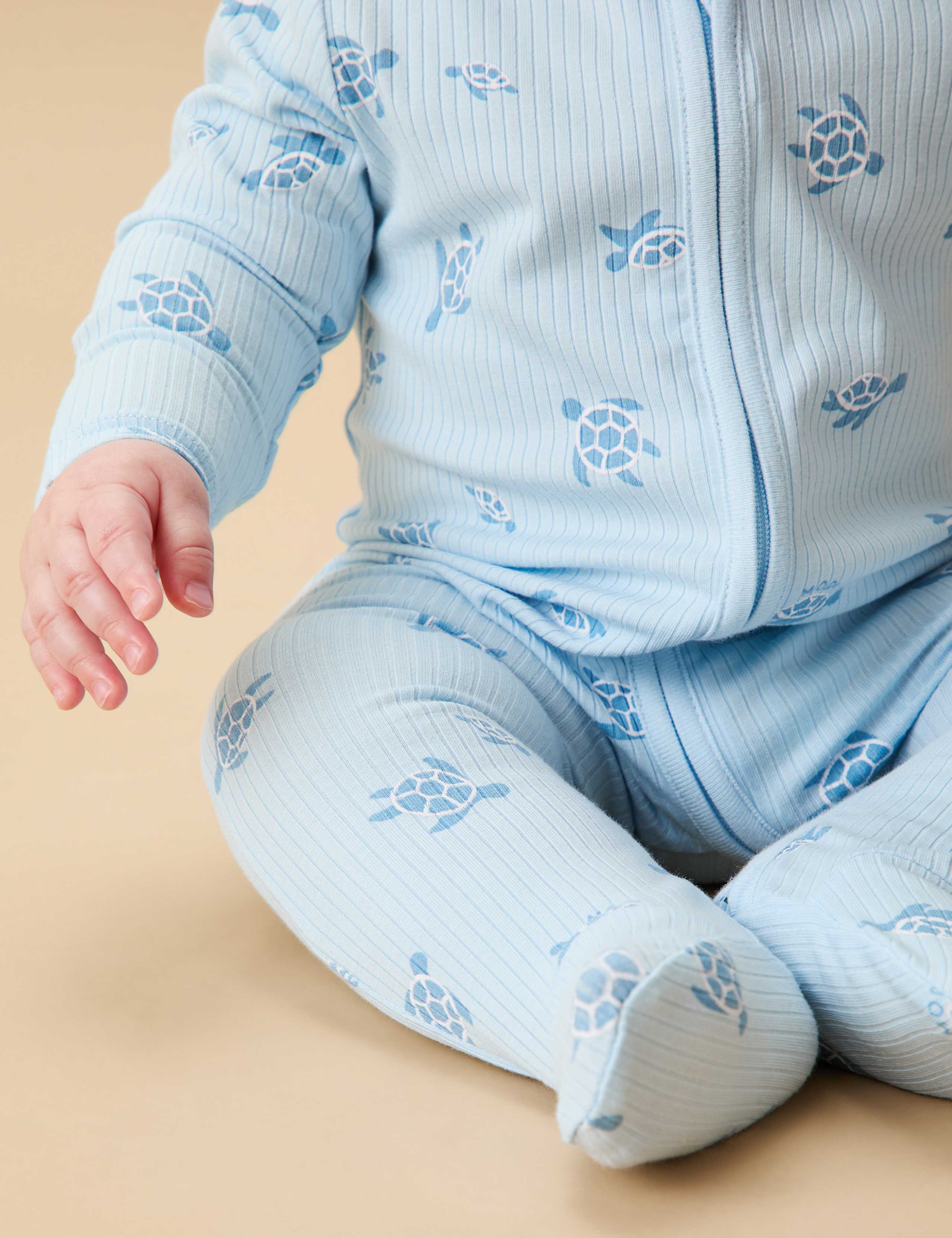Turtle Sleepsuit (0-24 Mths) 3 of 4