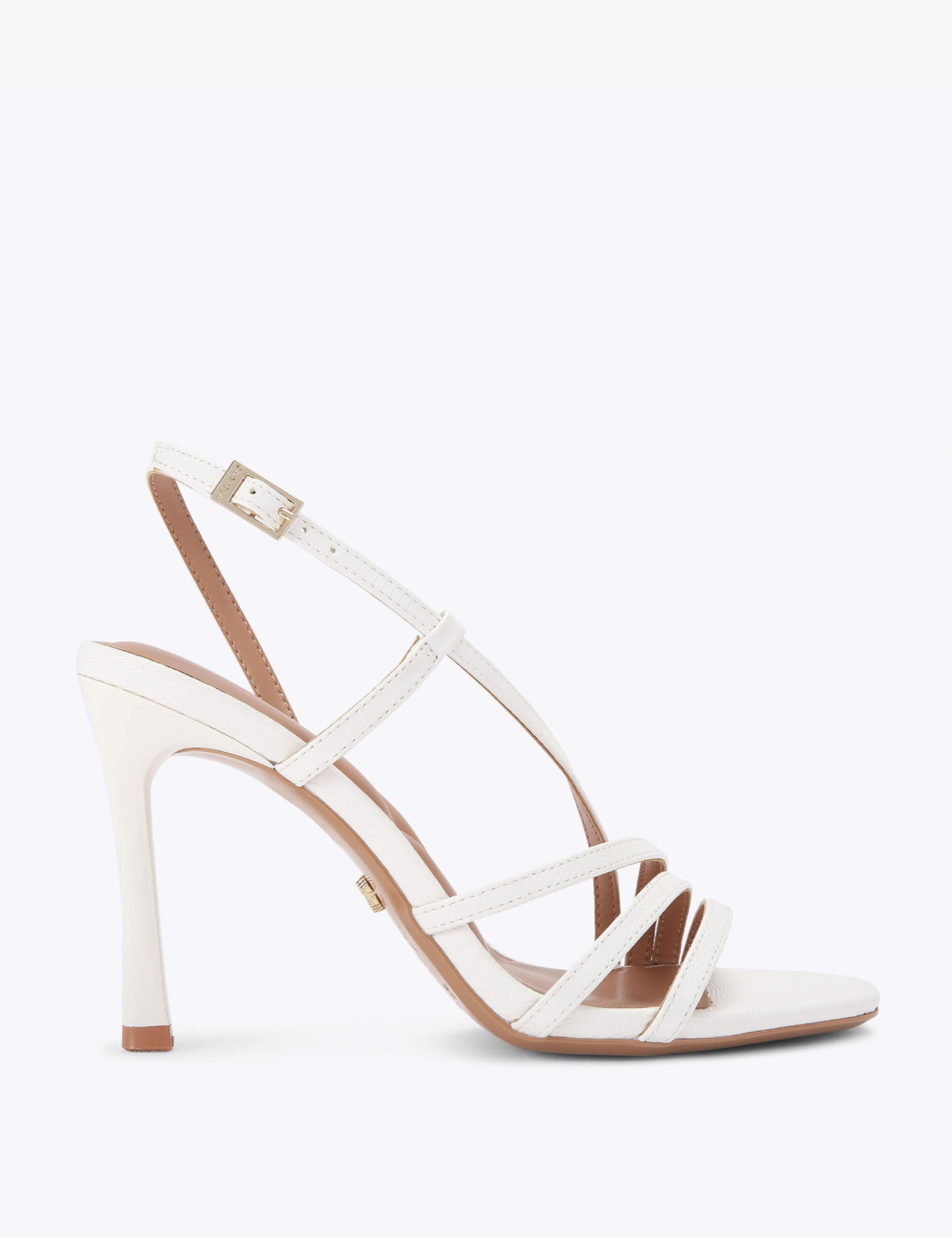 Strappy Stiletto Heel Slingback Sandals 1 of 4