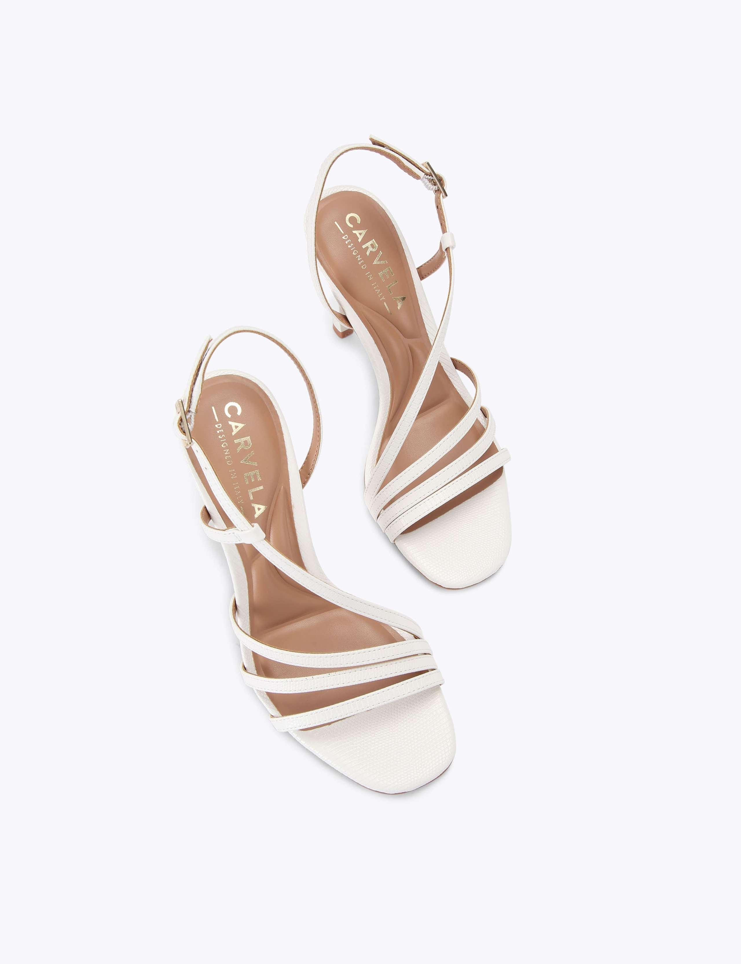 Strappy Stiletto Heel Slingback Sandals 2 of 4