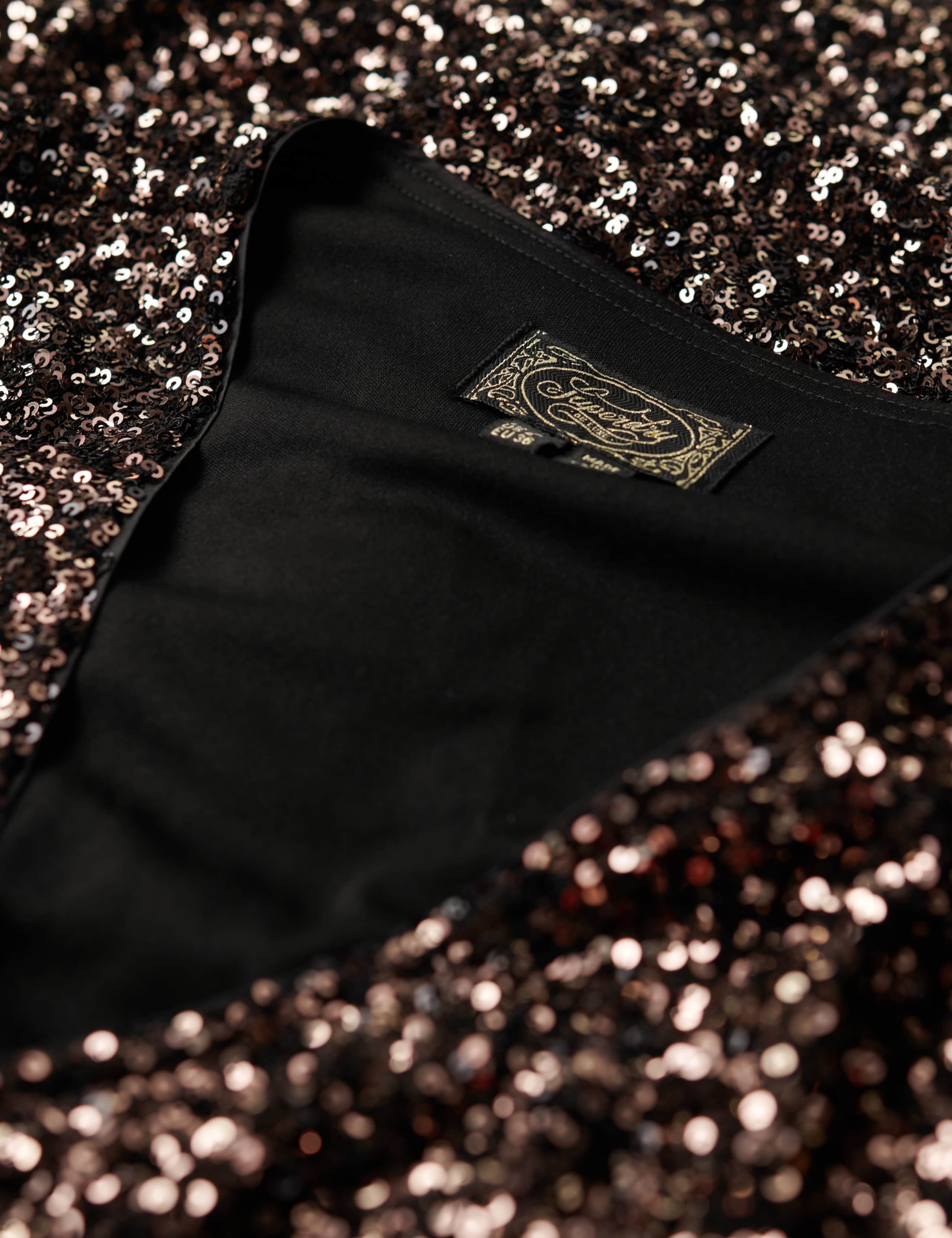 Sequin V-Neck Mini Wrap Dress 7 of 7