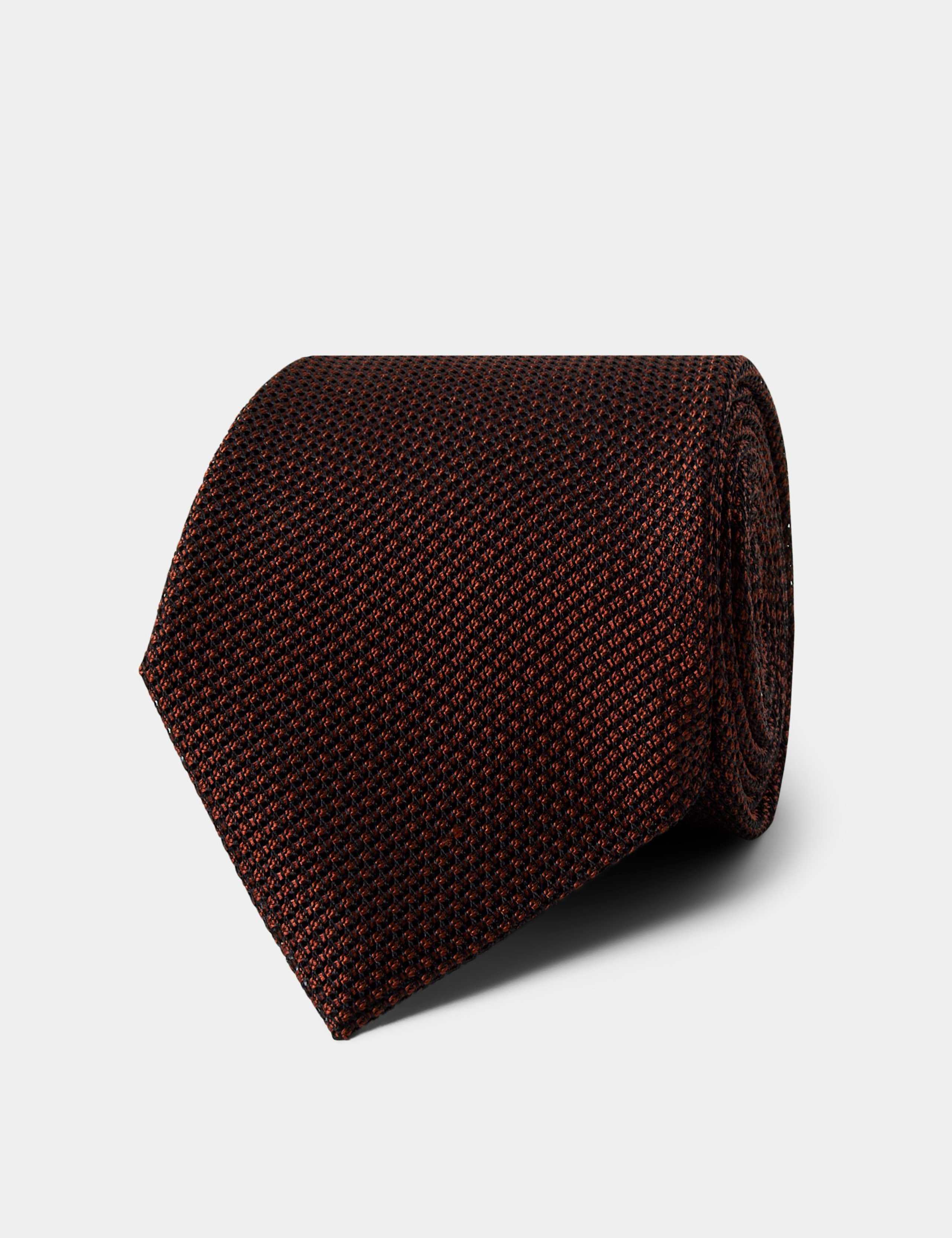 Textured Pure Silk Tie 2 of 2