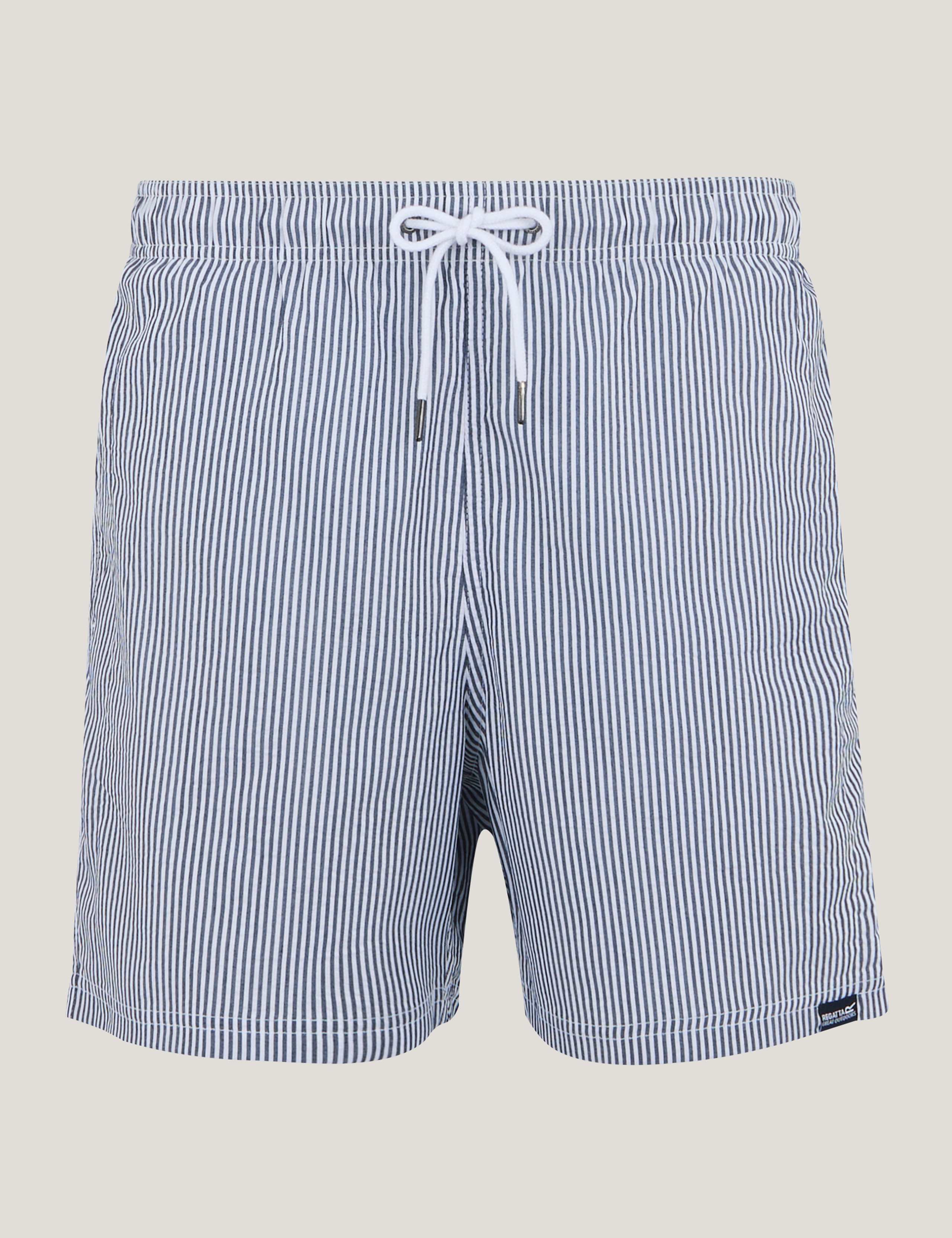 Loras Pocketed Quick Dry Striped Swim Shorts 6 of 6