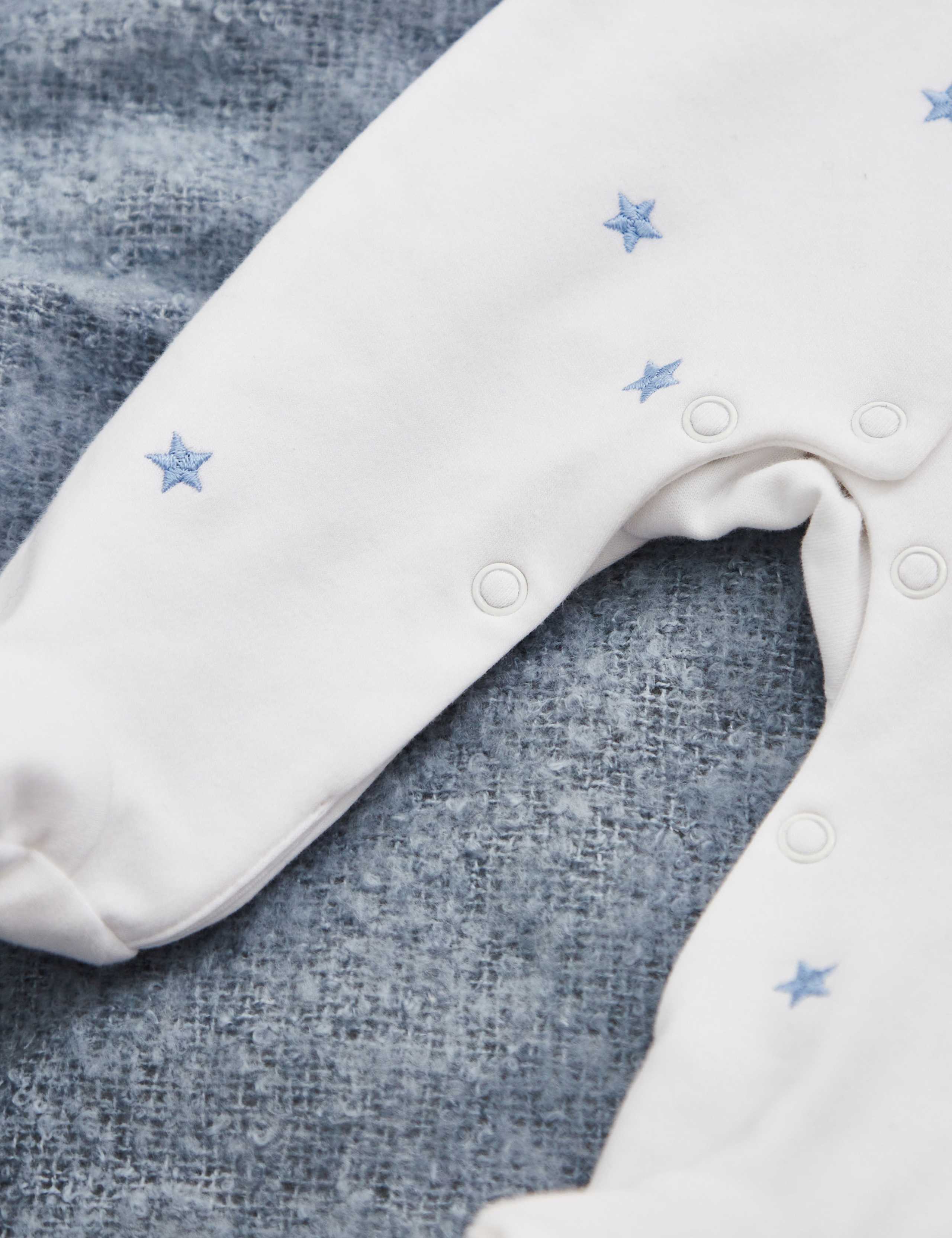 Personalised Pink Born in 2025 Sleepsuit 2 of 3