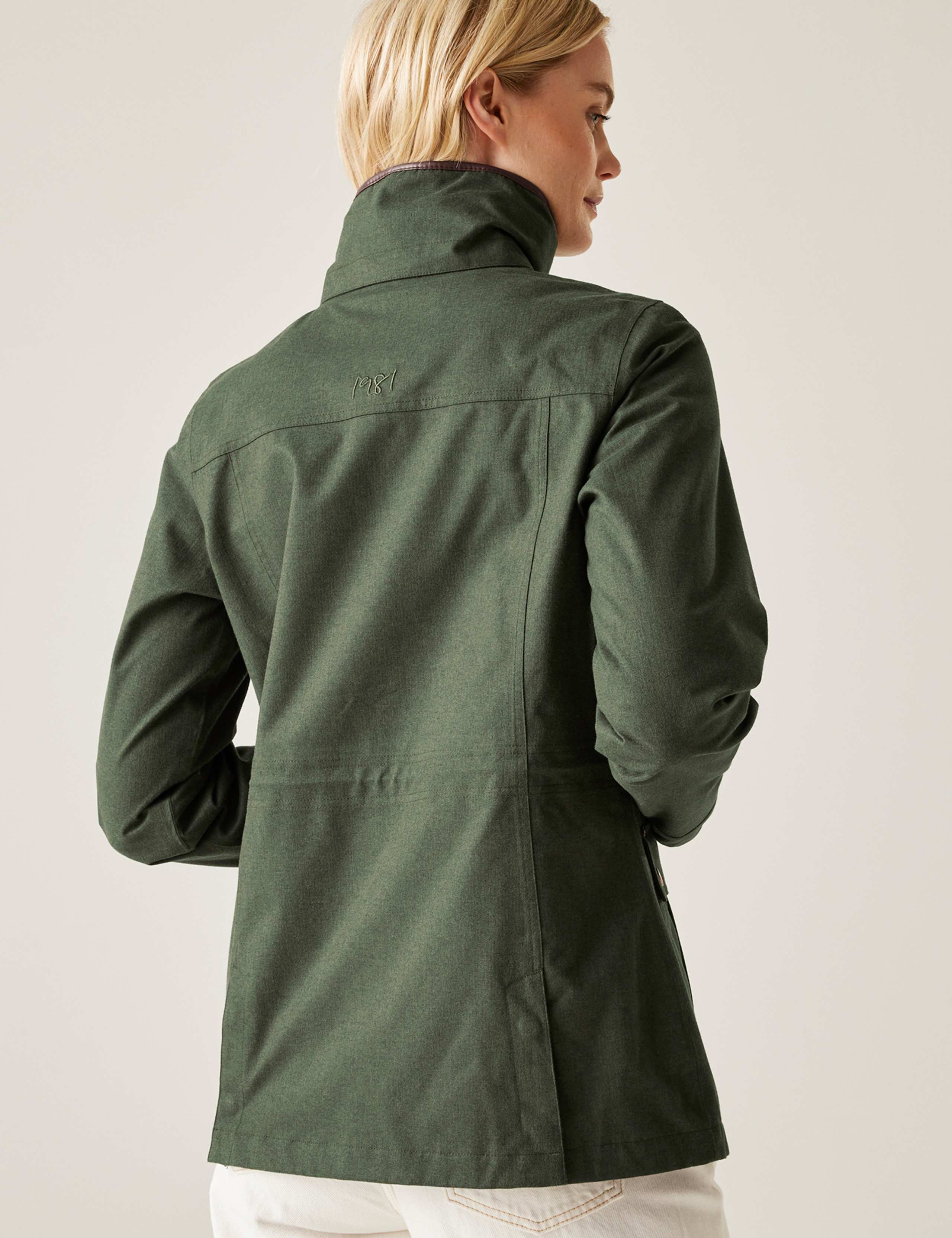 Alixa Hooded Funnel Neck Utility Jacket 4 of 9