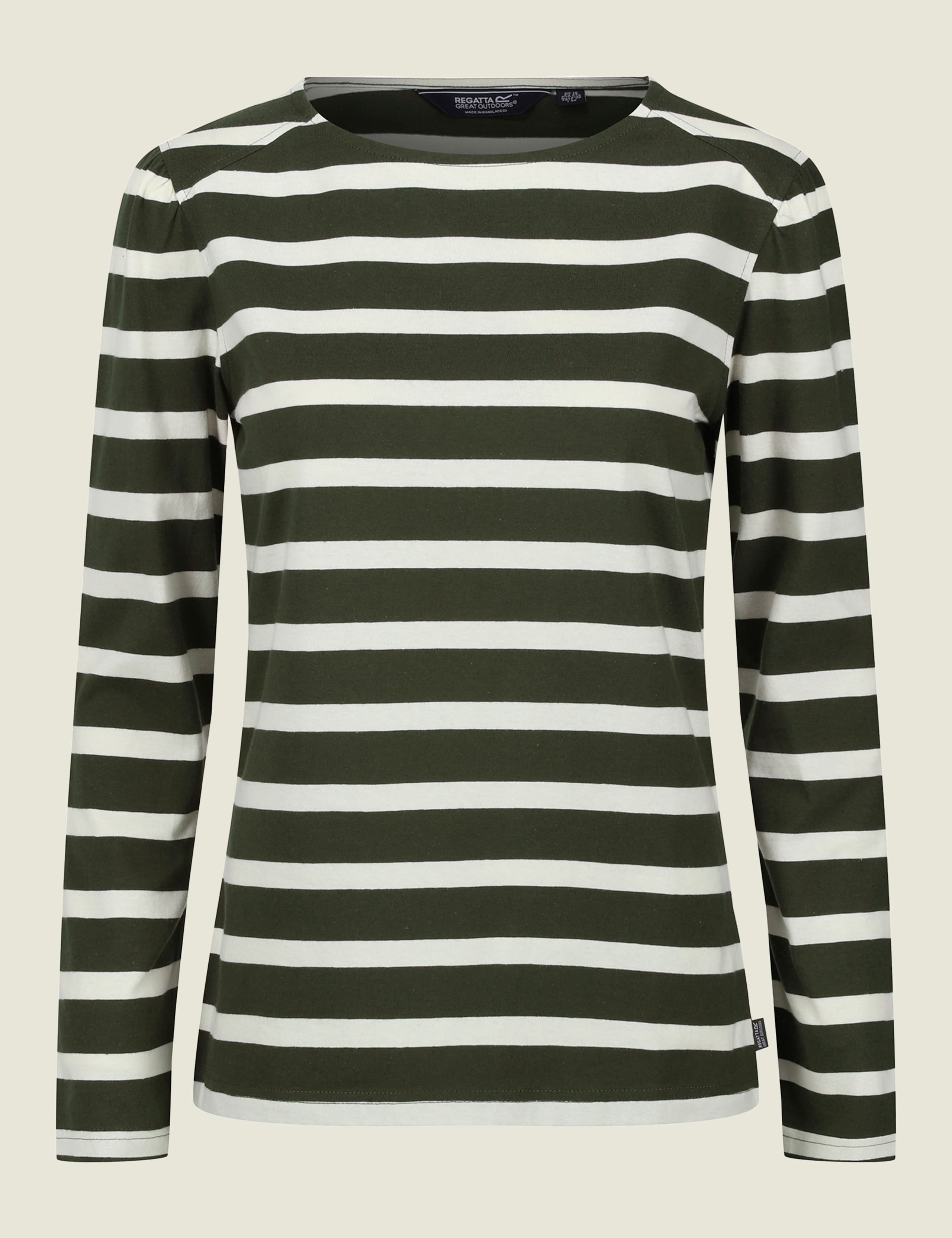 Federica Pure Cotton Striped Top 2 of 5