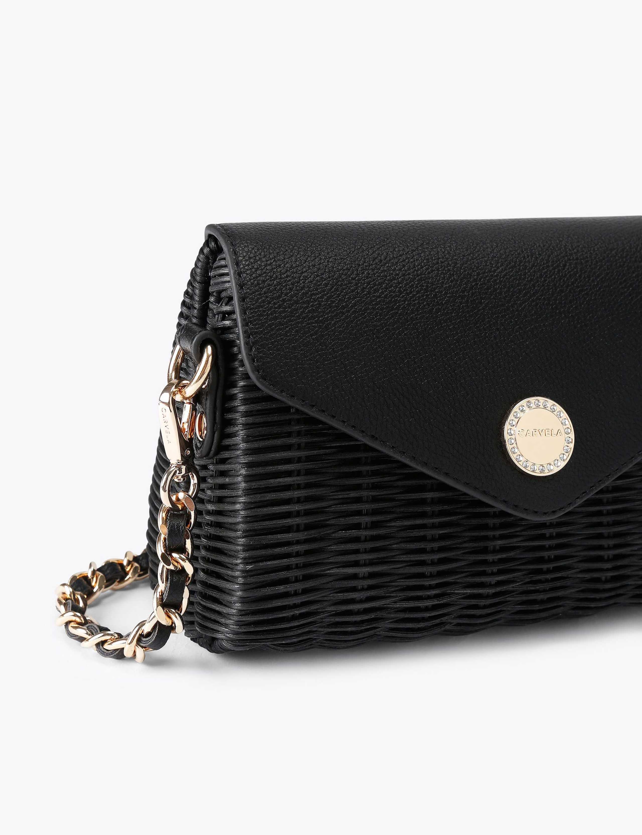 Woven Mini Cross Body Bag 3 of 4