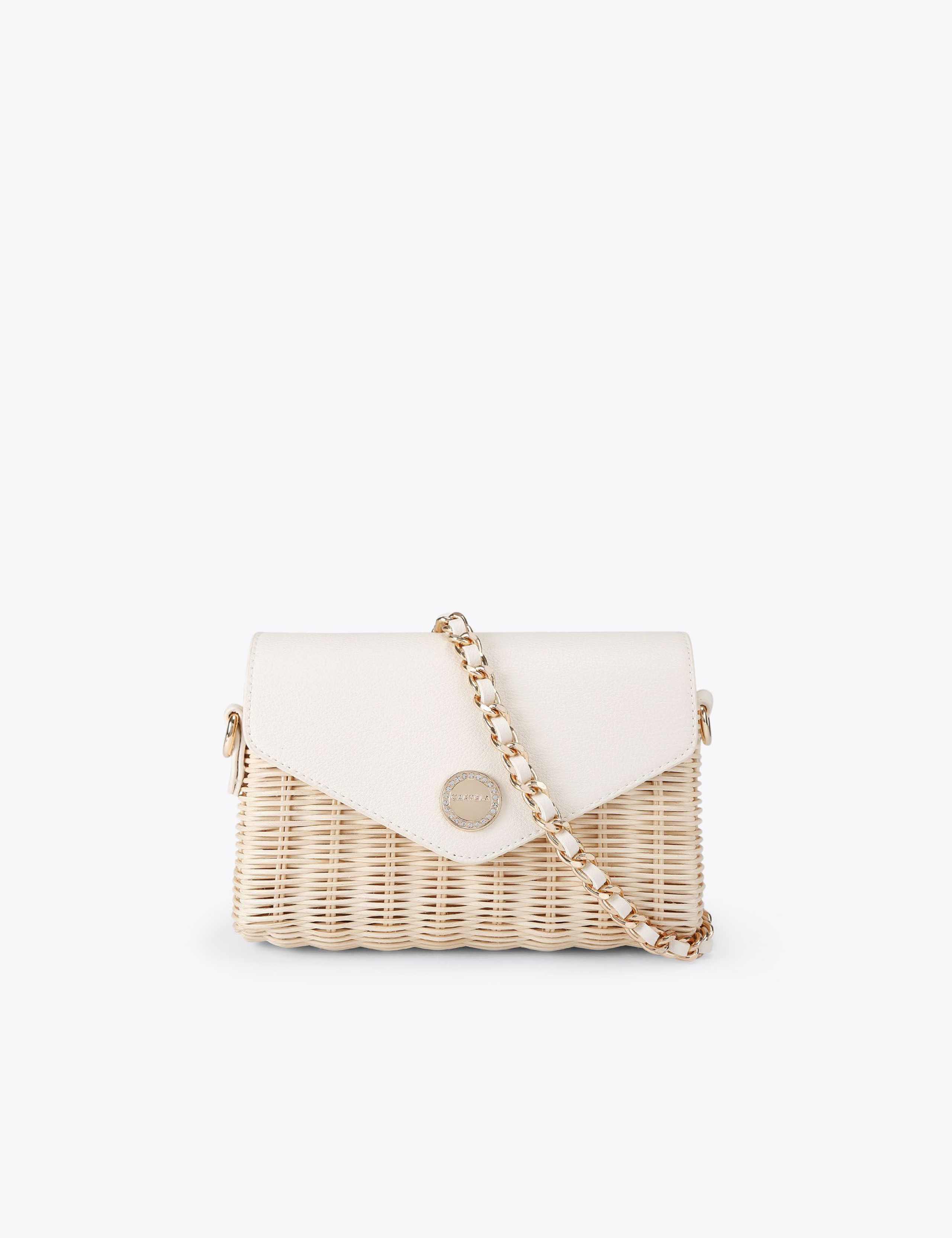 Woven Mini Cross Body Bag 1 of 4