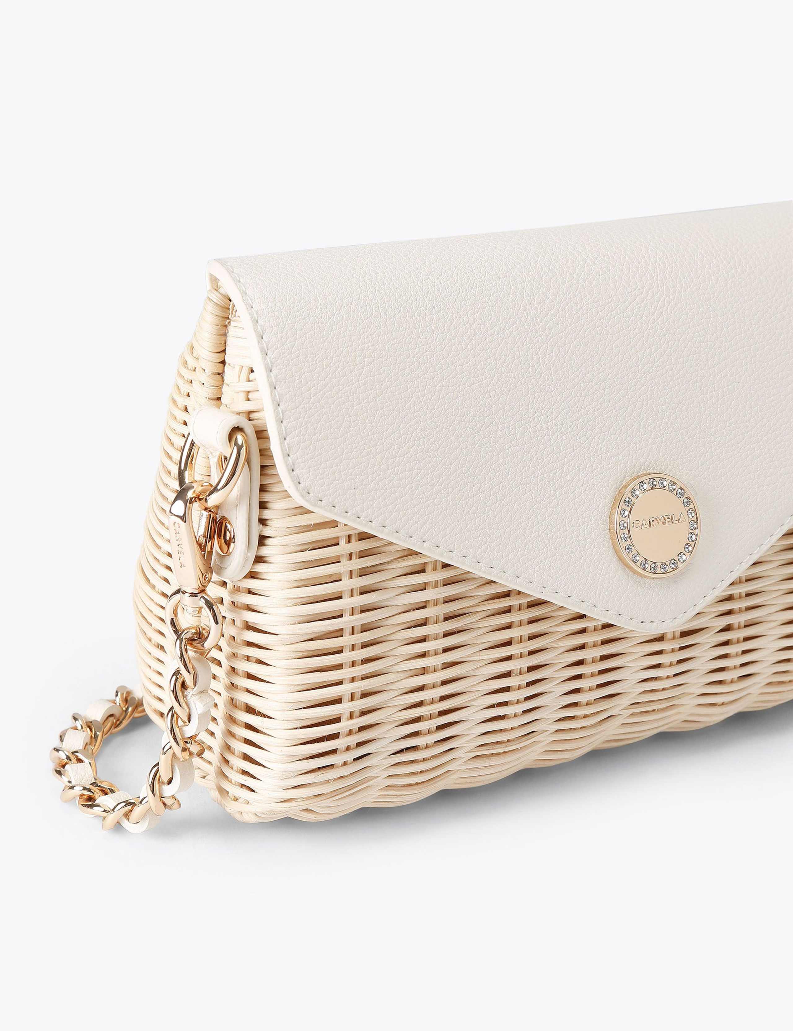 Woven Mini Cross Body Bag 4 of 4