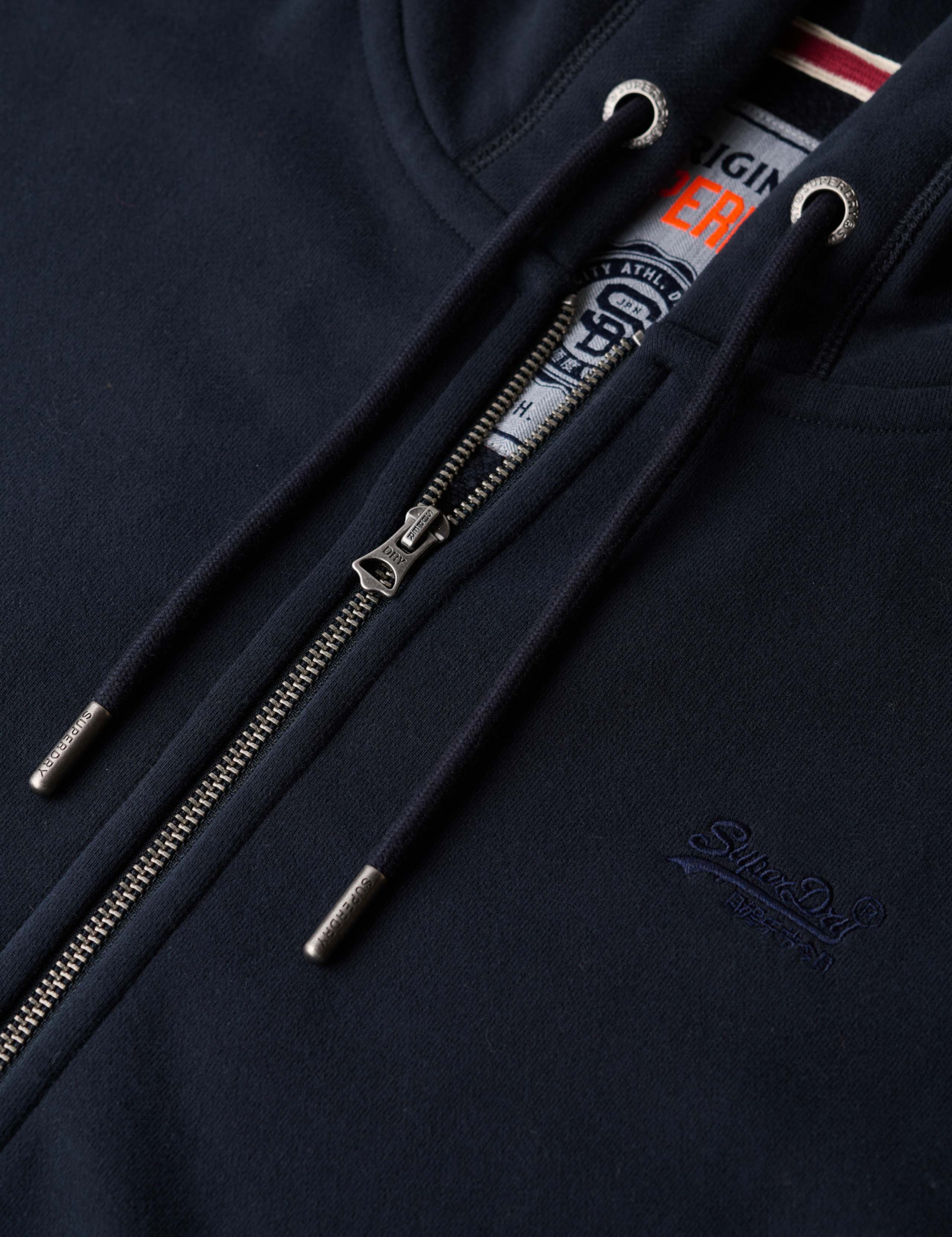 Slim Fit Cotton Rich Zip Up Hoodie 6 of 6