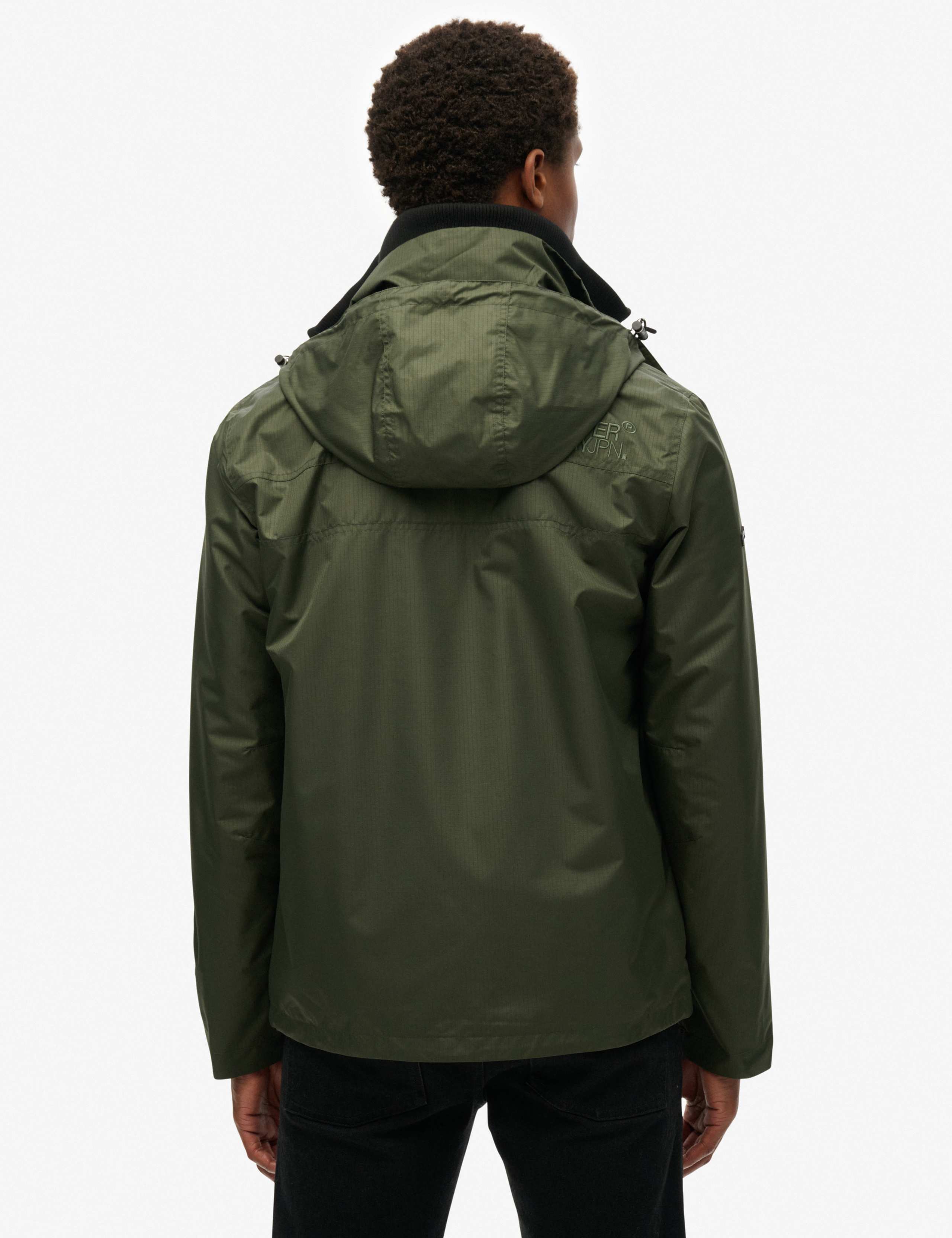 Hooded Waterproof Windbreaker Jacket 5 of 7