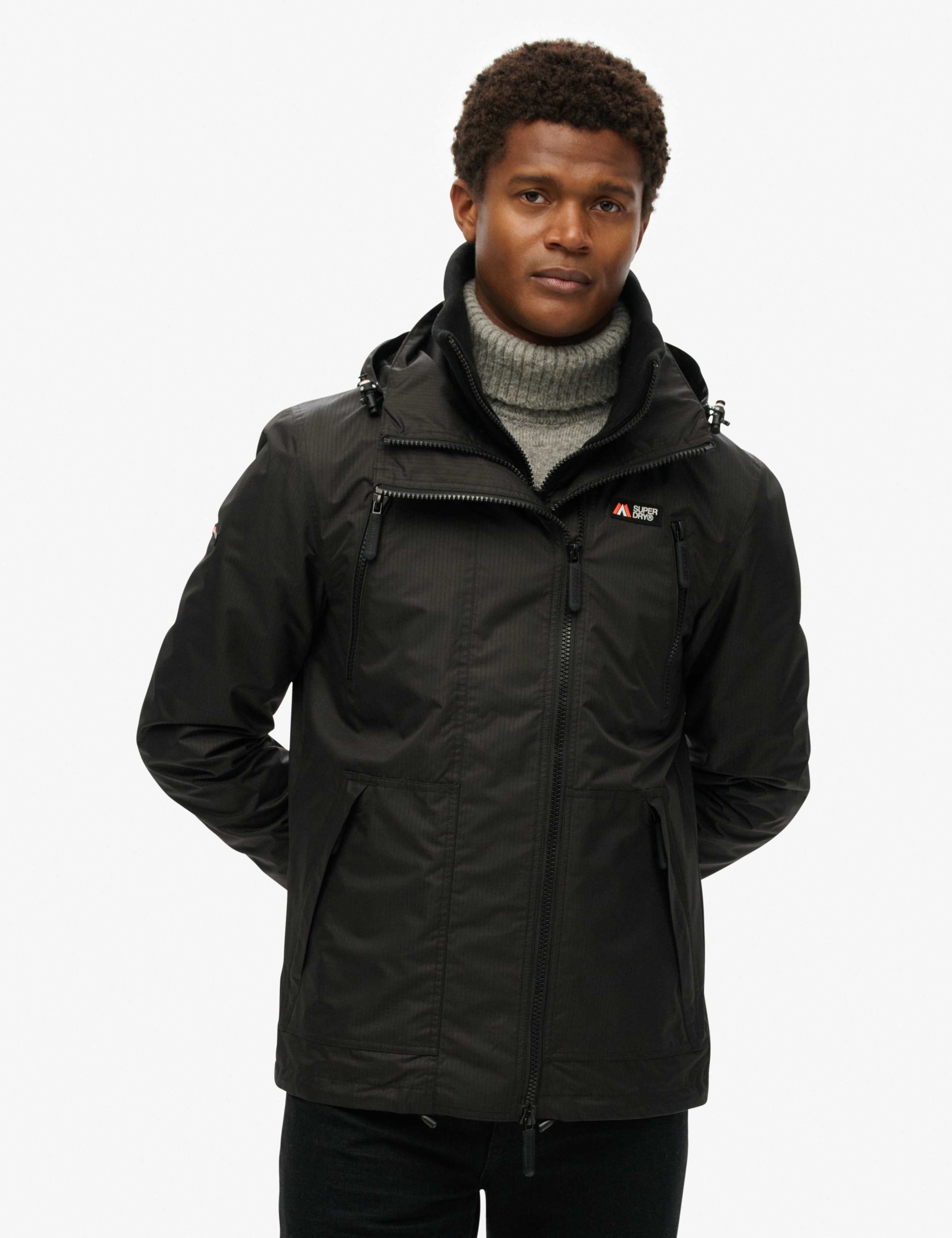 Hooded Waterproof Windbreaker Jacket 3 of 8