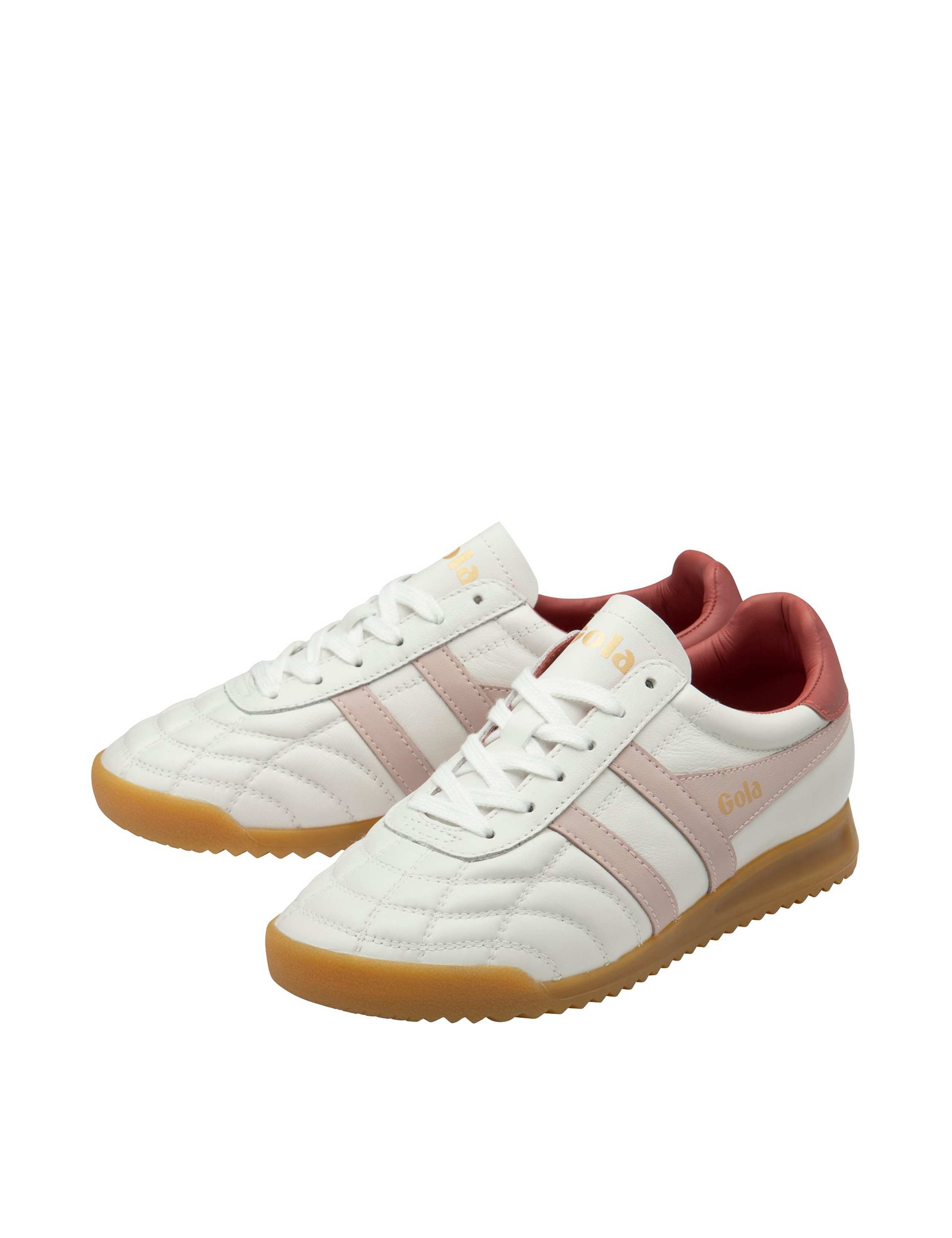 Stadium Leather Colour Block Trainers 2 of 5