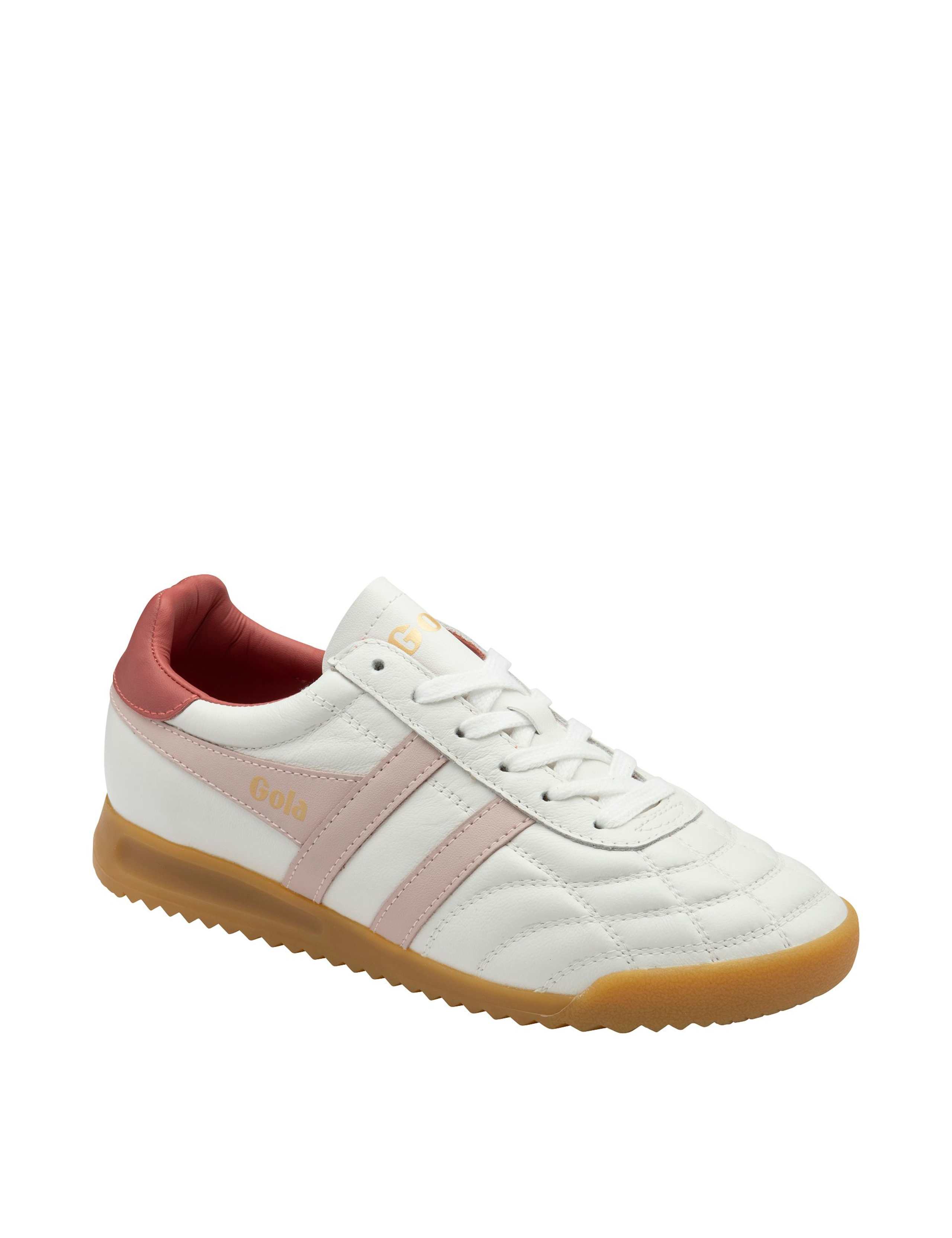 Stadium Leather Colour Block Trainers 5 of 5