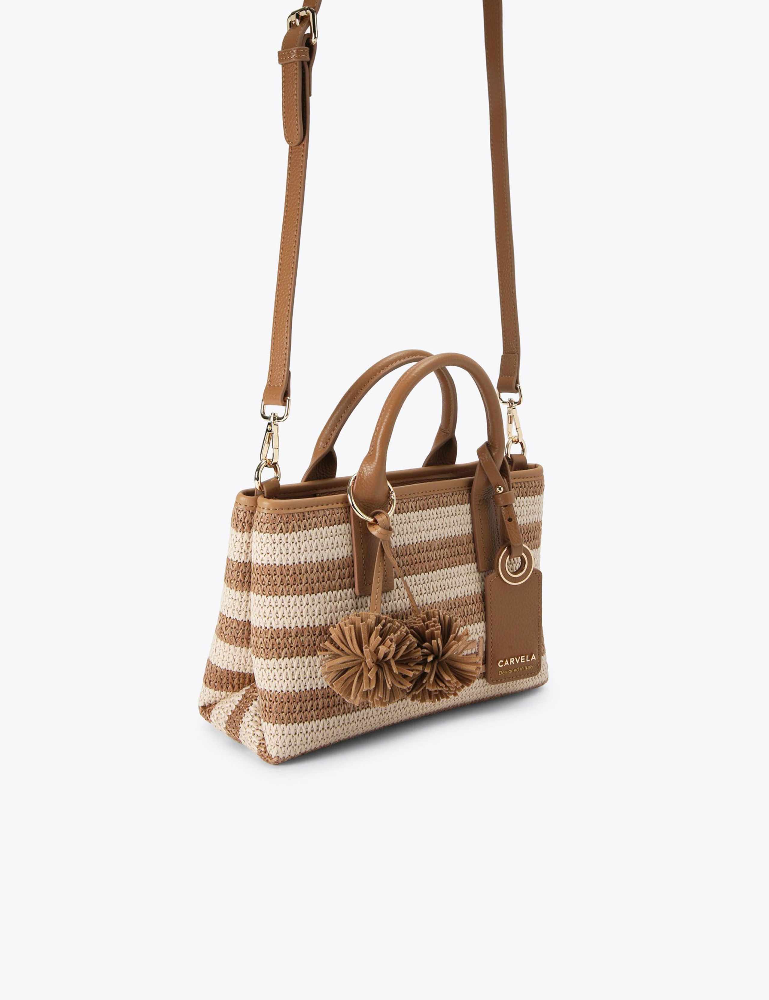 Striped Mini Tote Bag 5 of 5