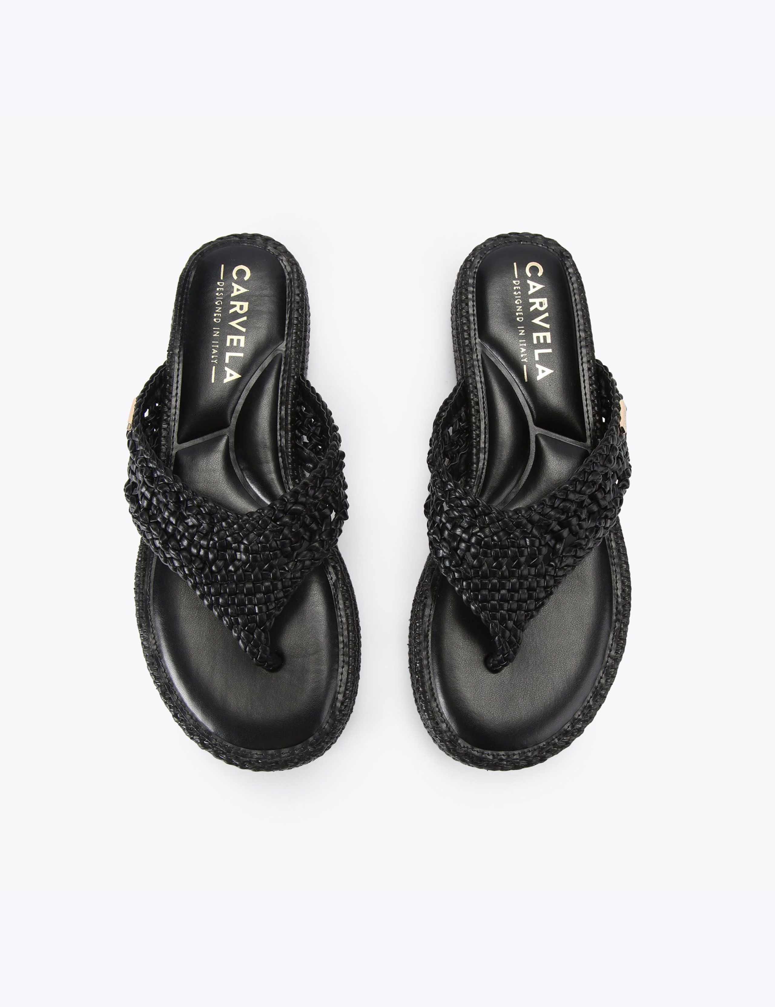 Braided Flatform Flip Flops 2 of 4