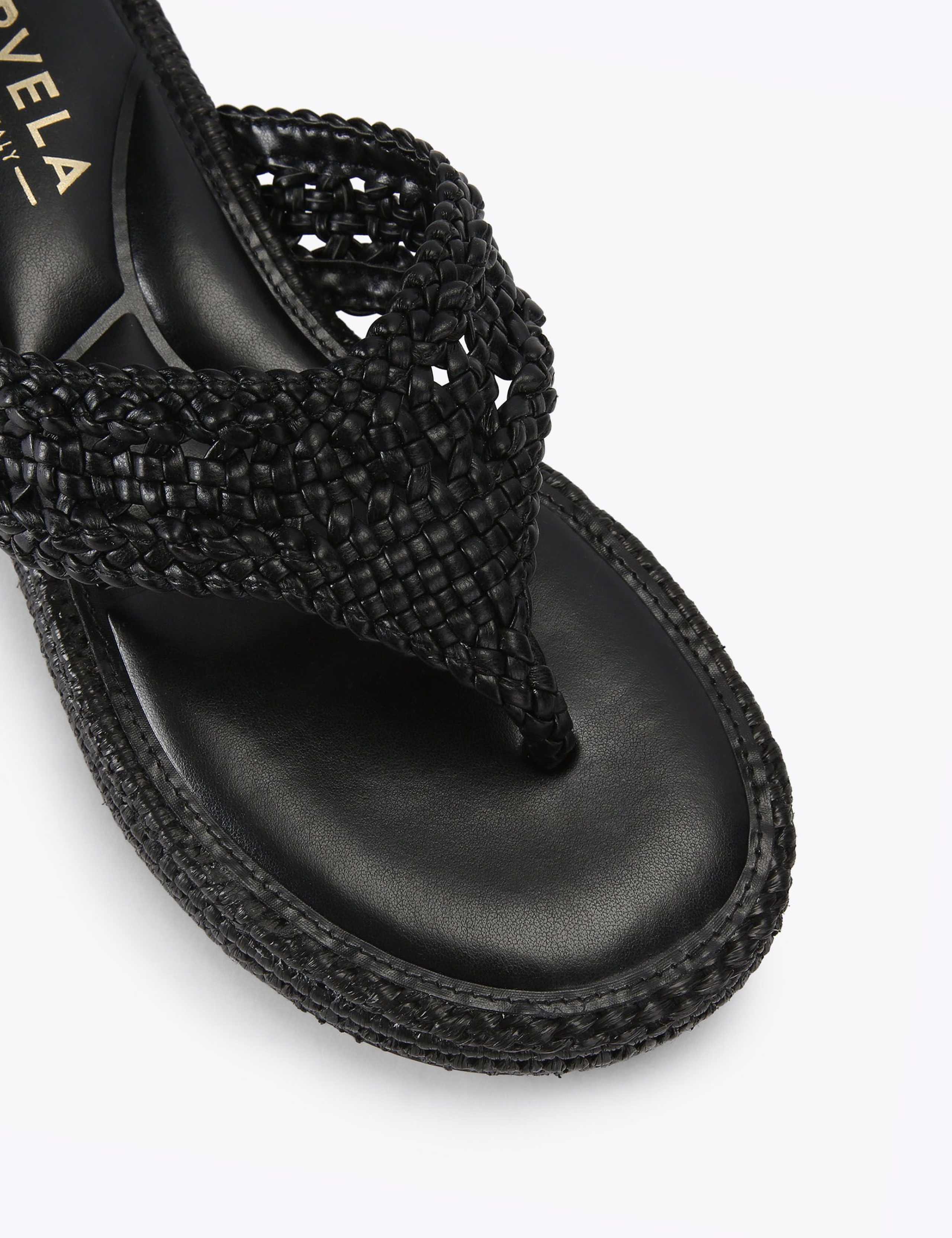 Braided Flatform Flip Flops 3 of 4