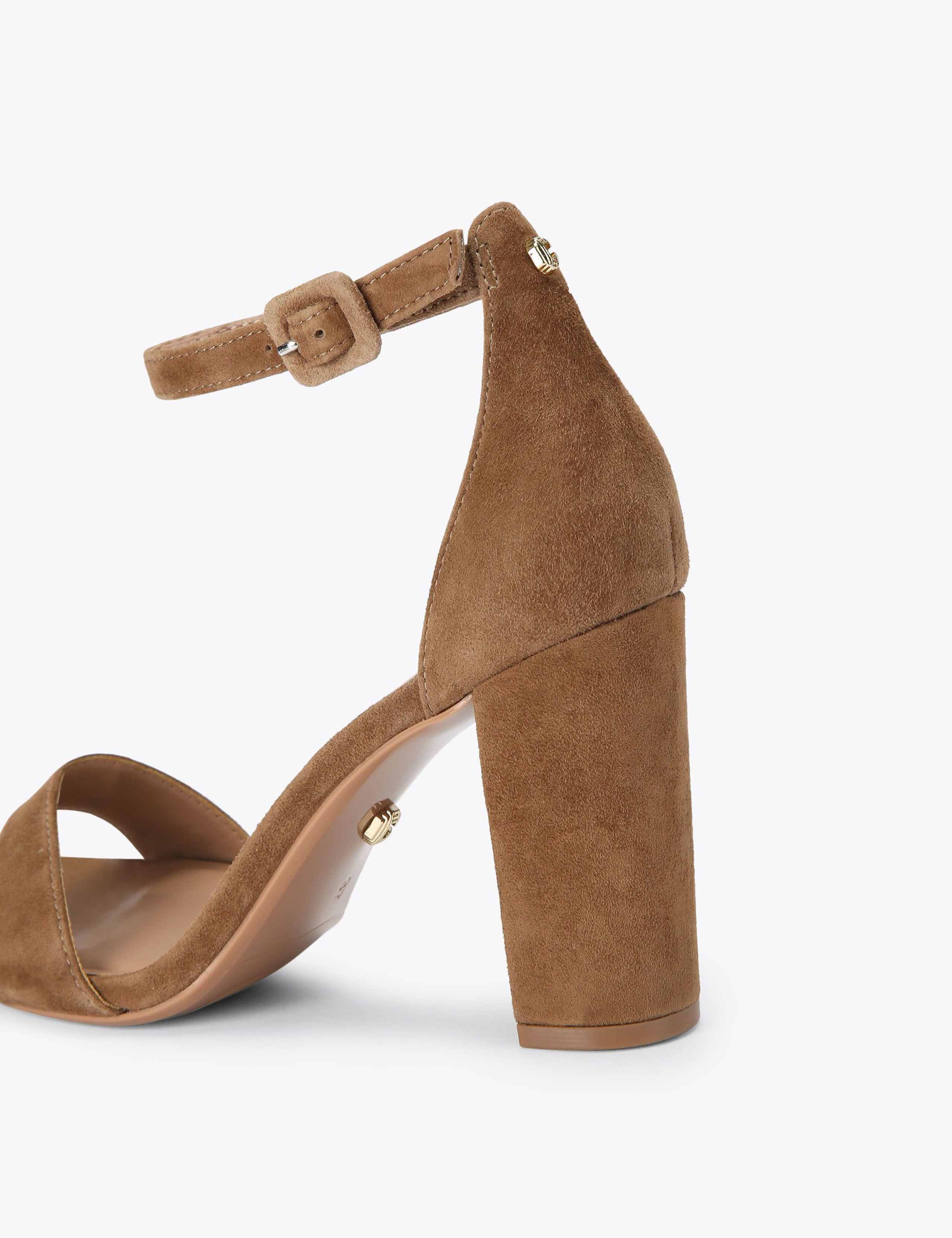 Suede Block Heels 4 of 4