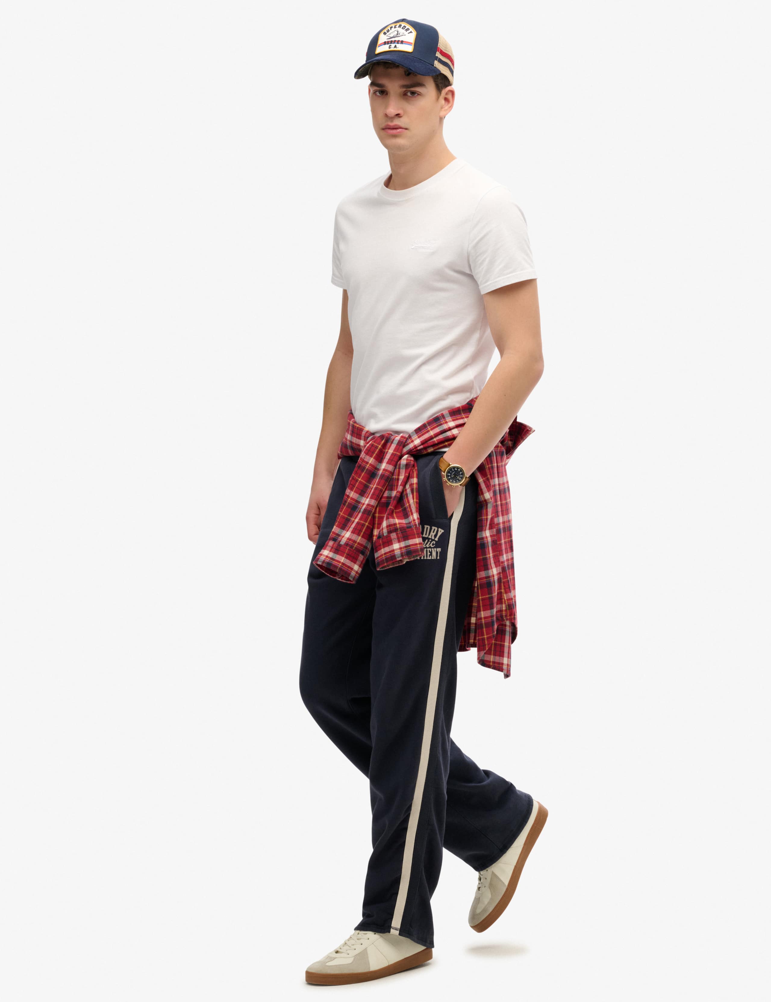 Straight Fit Pure Cotton Joggers 3 of 5
