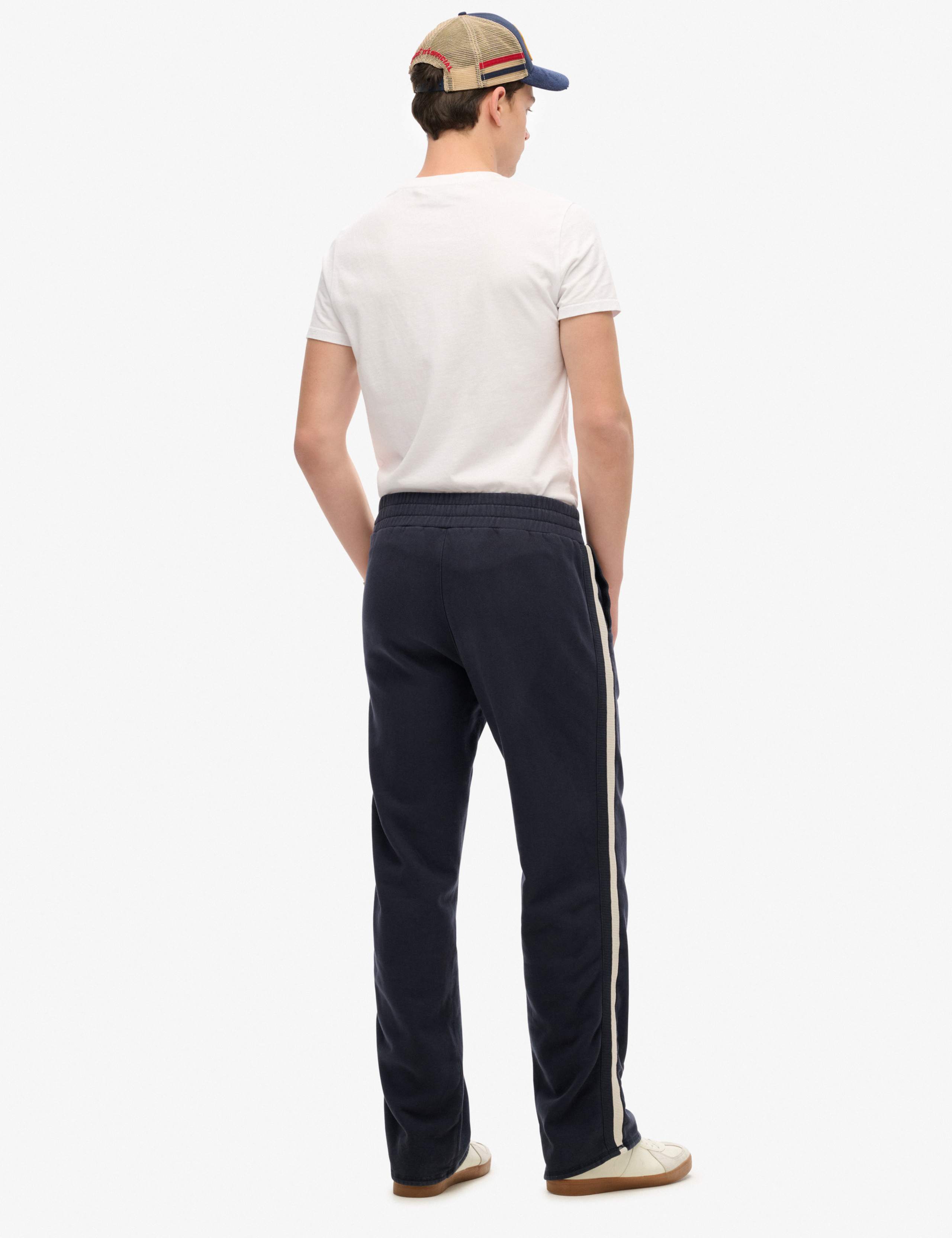 Straight Fit Pure Cotton Joggers 4 of 5