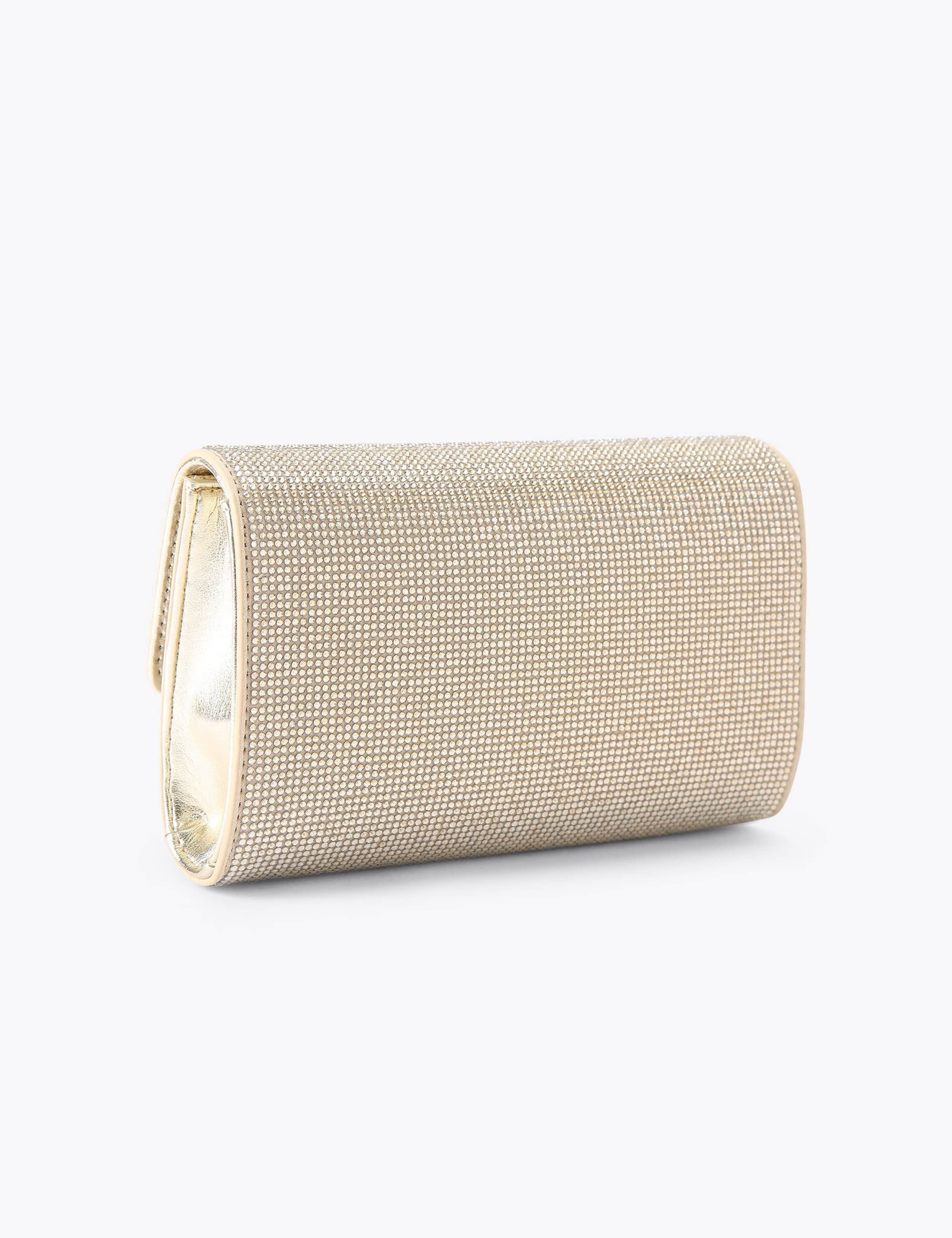 Embellished Chain Strap Clutch Bag 3 of 5