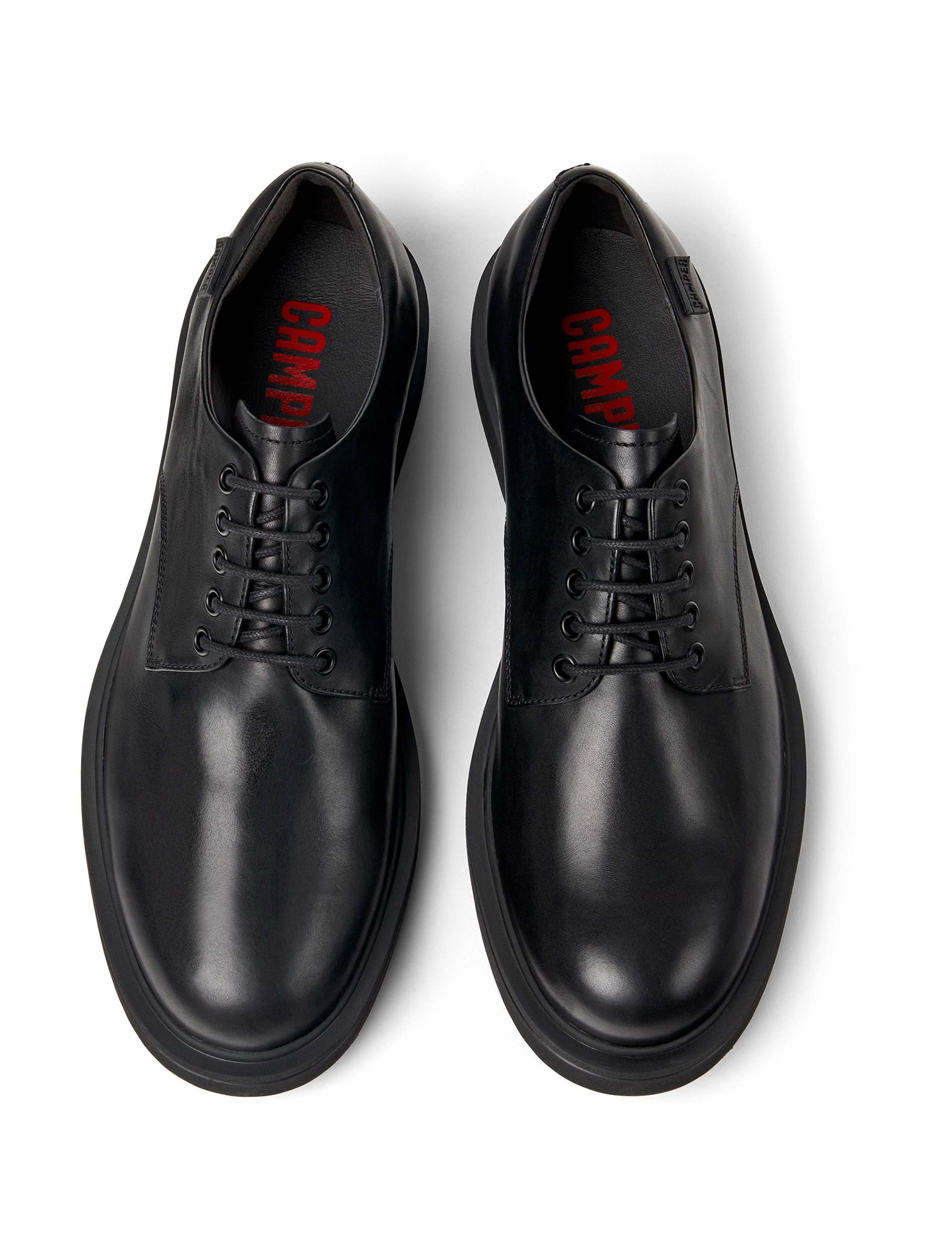 Leather Lace Up Derby Shoes 2 of 5