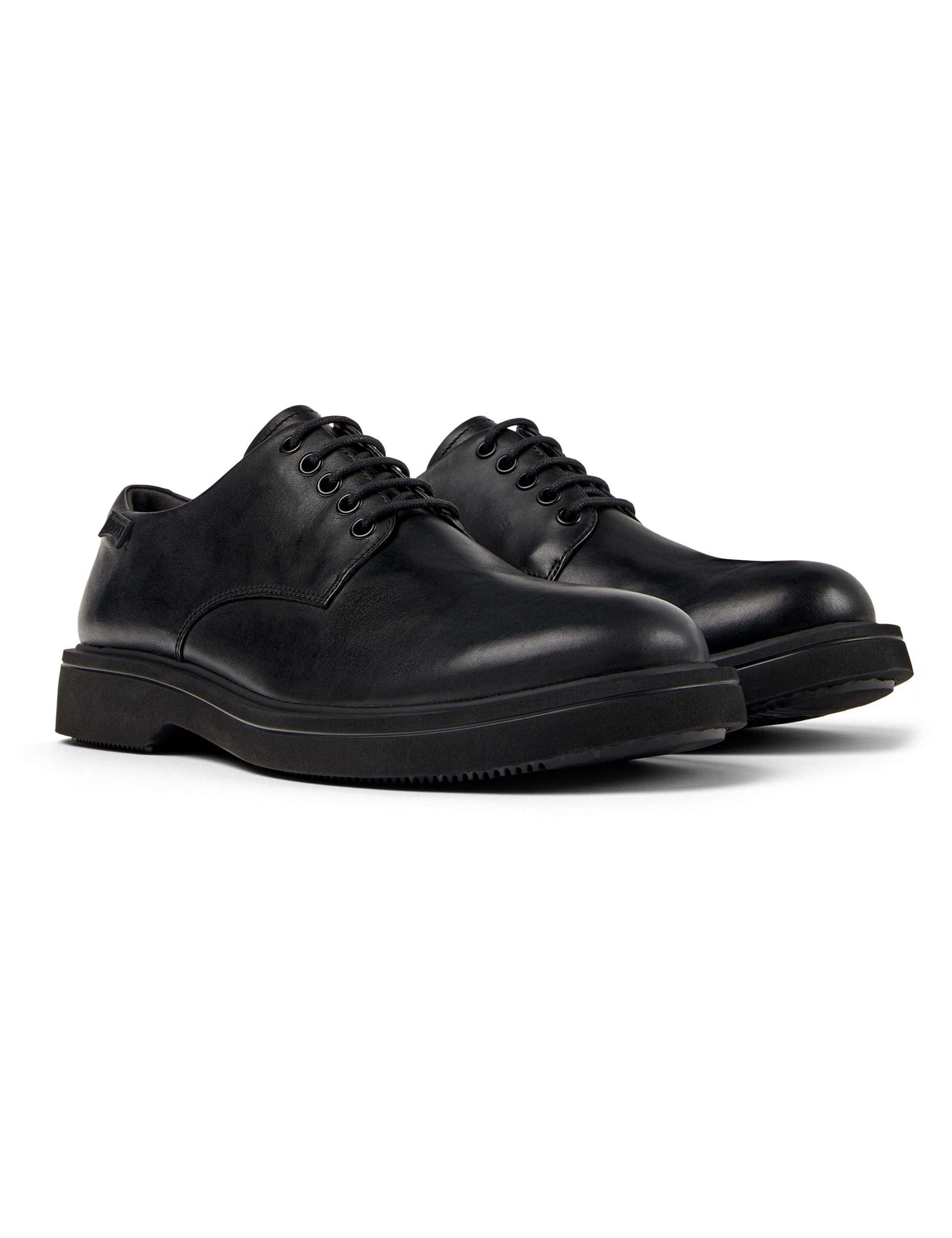 Leather Lace Up Derby Shoes 3 of 5