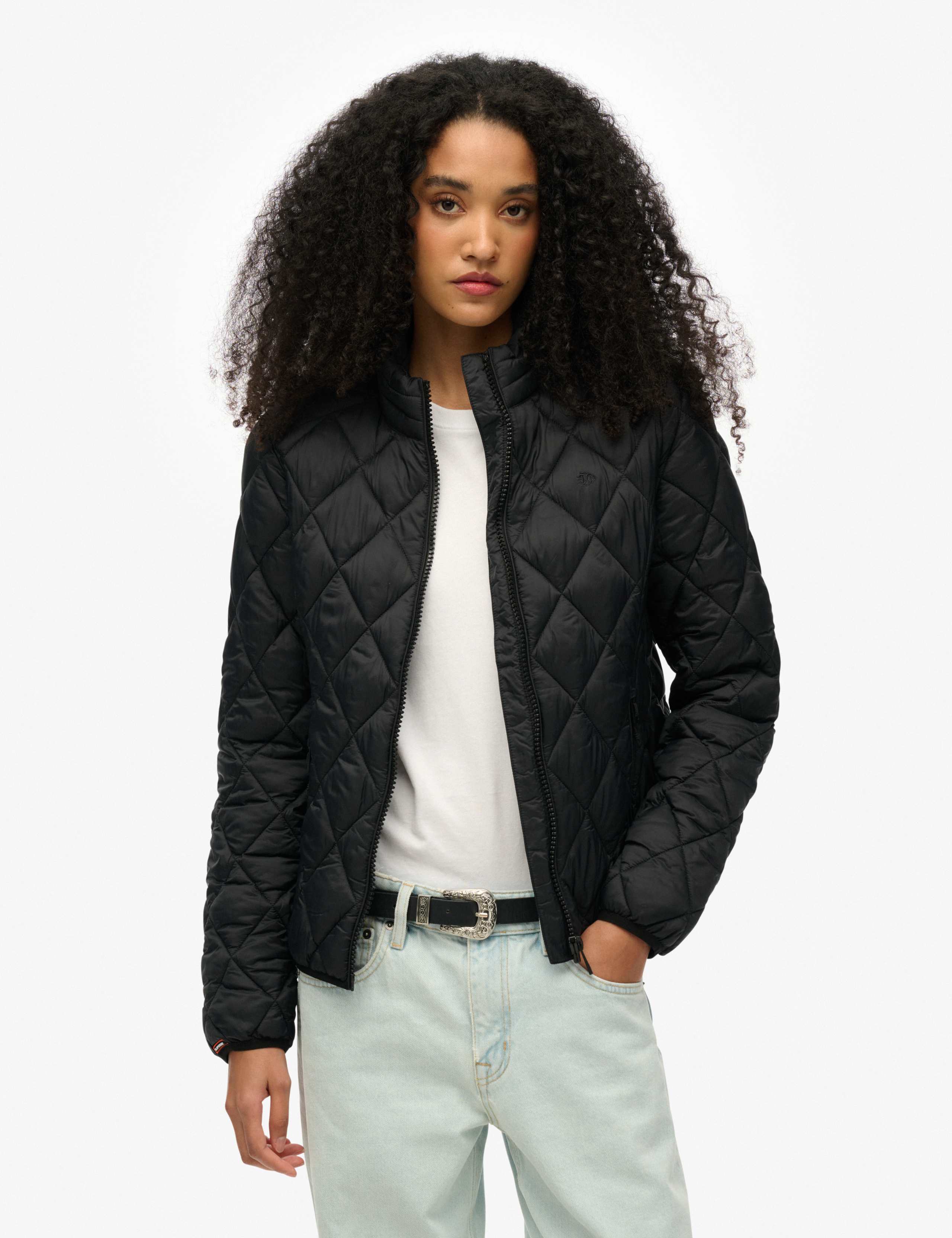 Quilted Lightweight Puffer Jacket 3 of 6