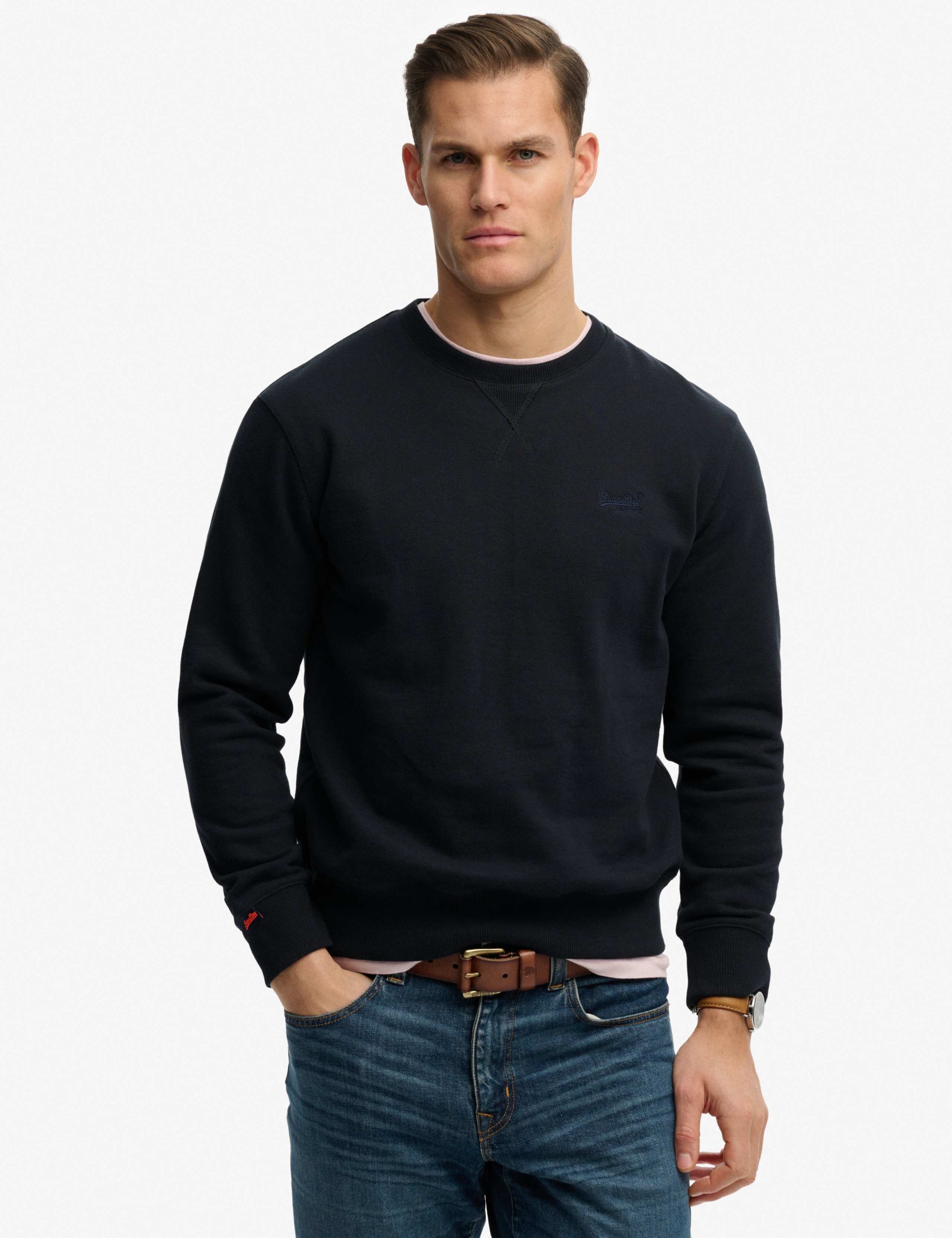 Cotton Rich Essential Logo Sweatshirt 1 of 7
