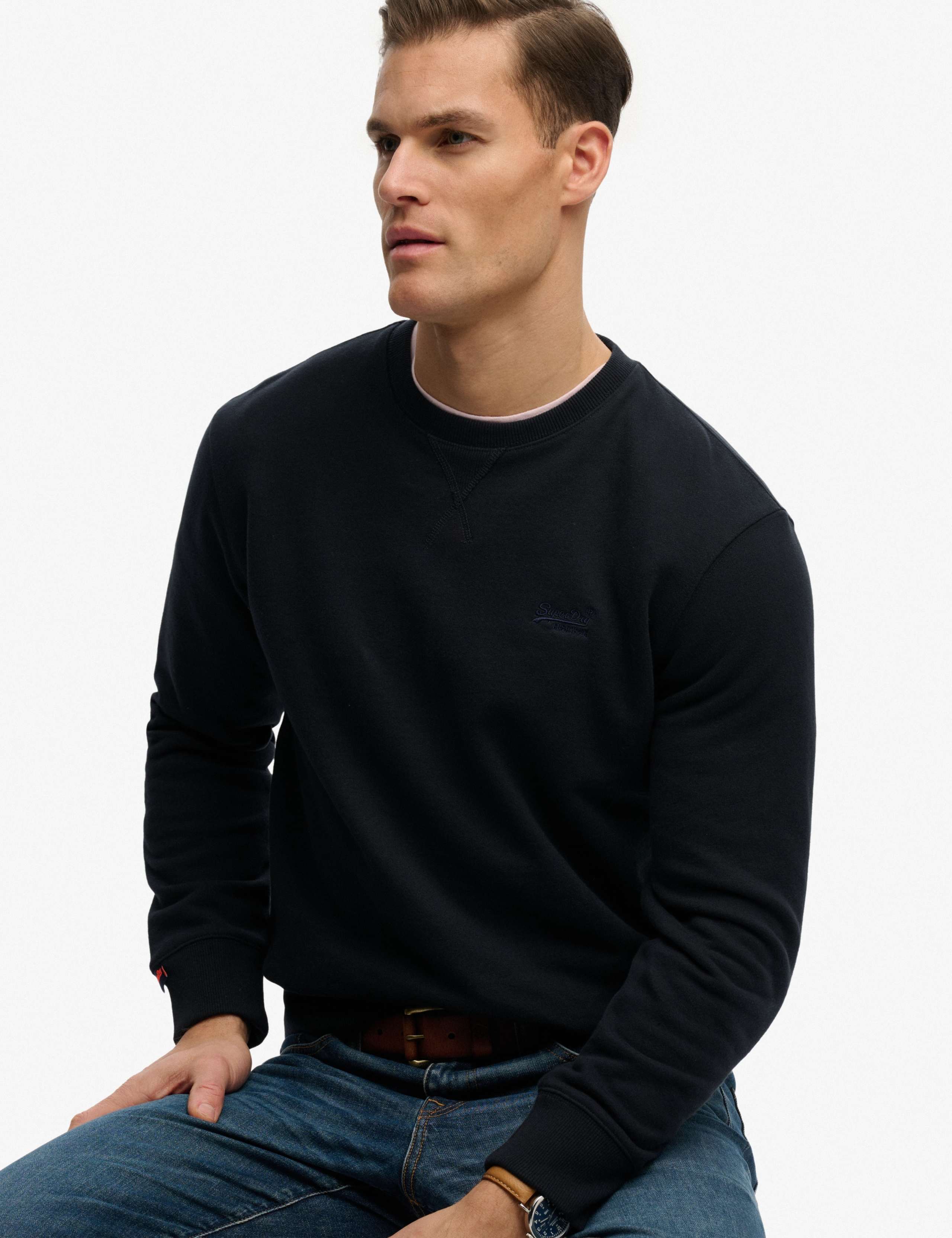 Cotton Rich Essential Logo Sweatshirt 3 of 7