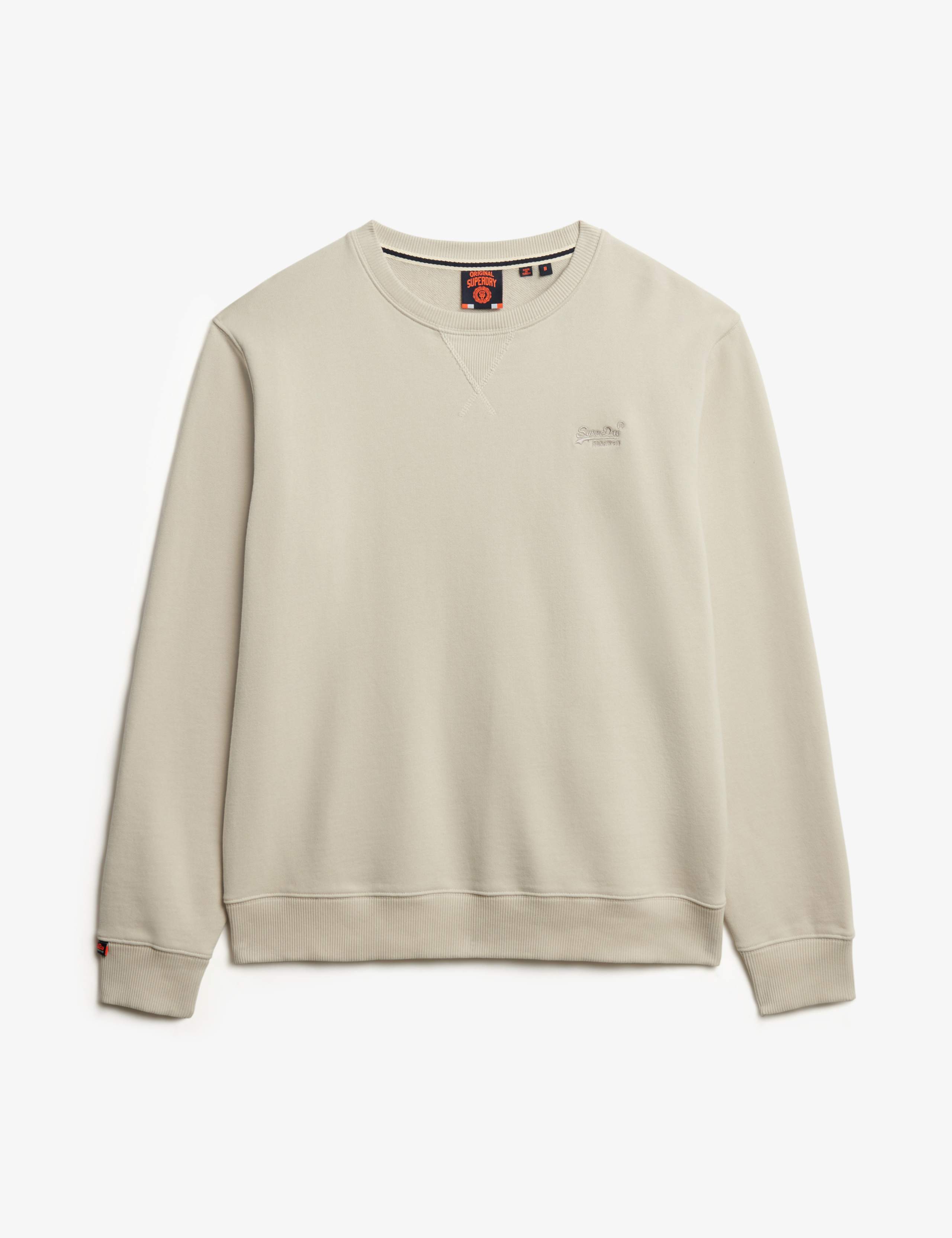 Cotton Rich Essential Logo Sweatshirt 2 of 6