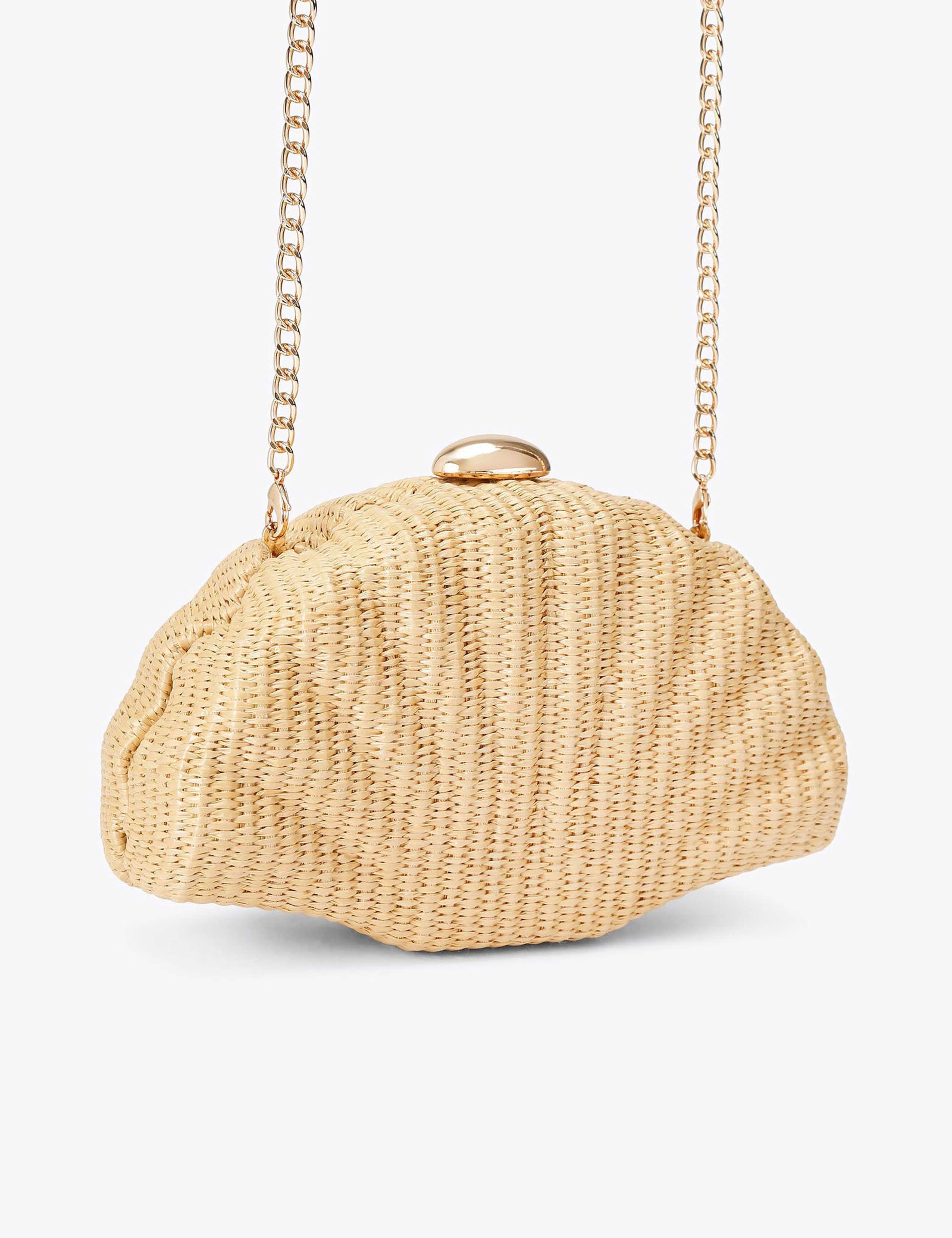 Shell Chain Strap Clutch Bag 2 of 4