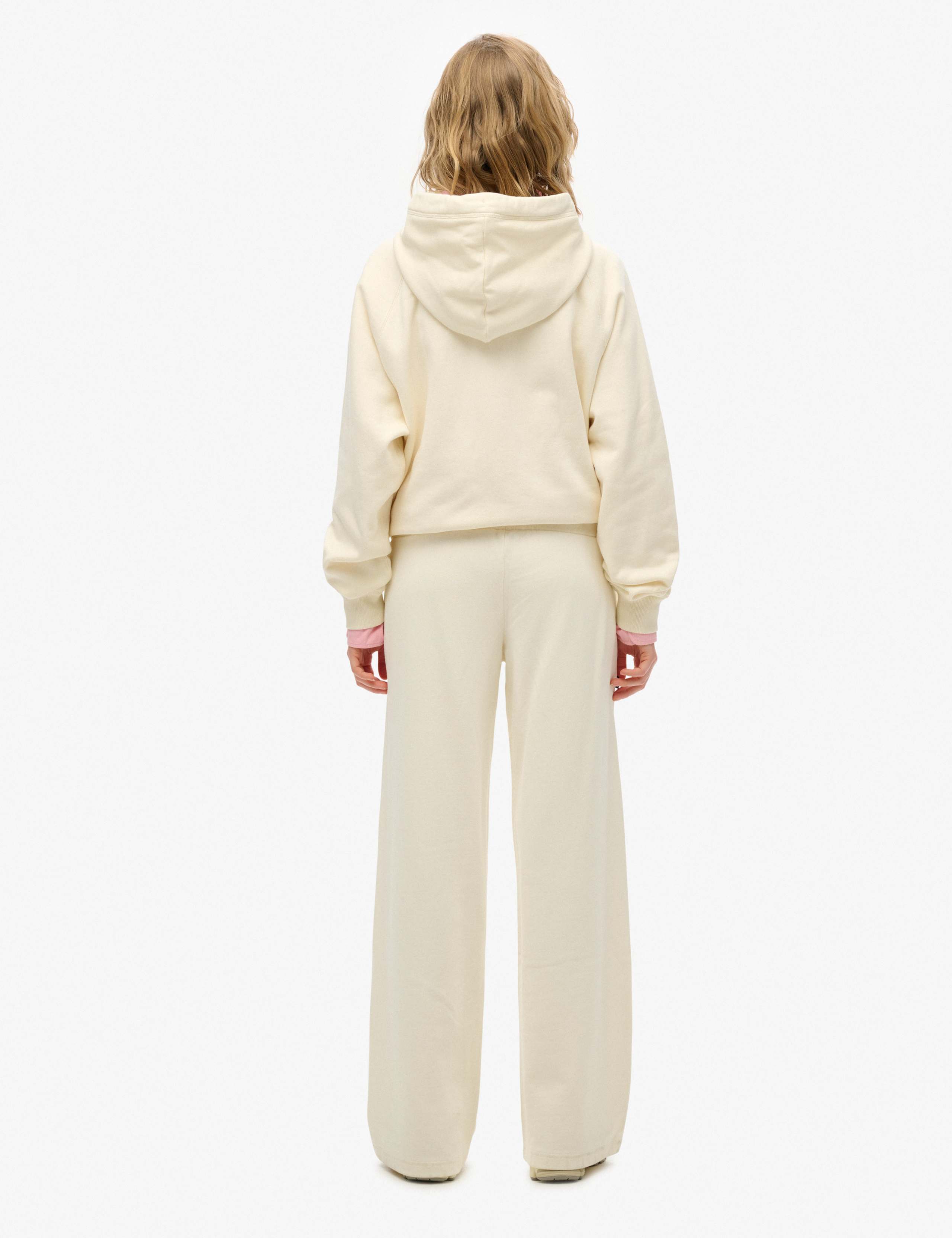 Pure Cotton Logo Wide Leg Joggers 5 of 5