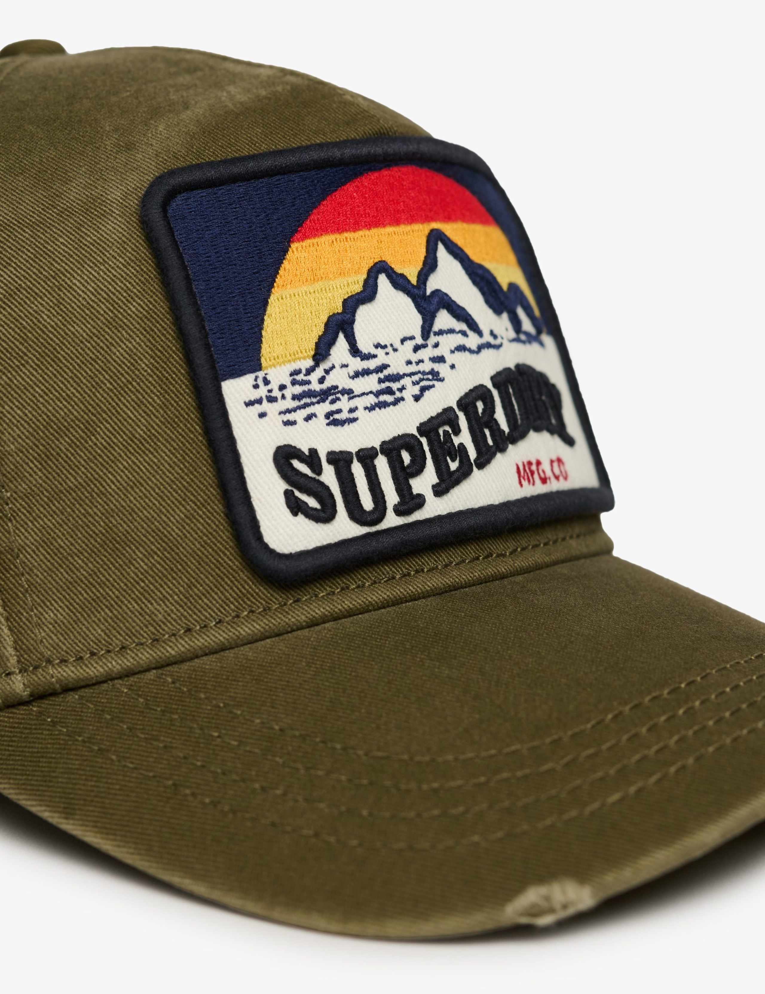 Pure Cotton Distressed Baseball Cap 4 of 4