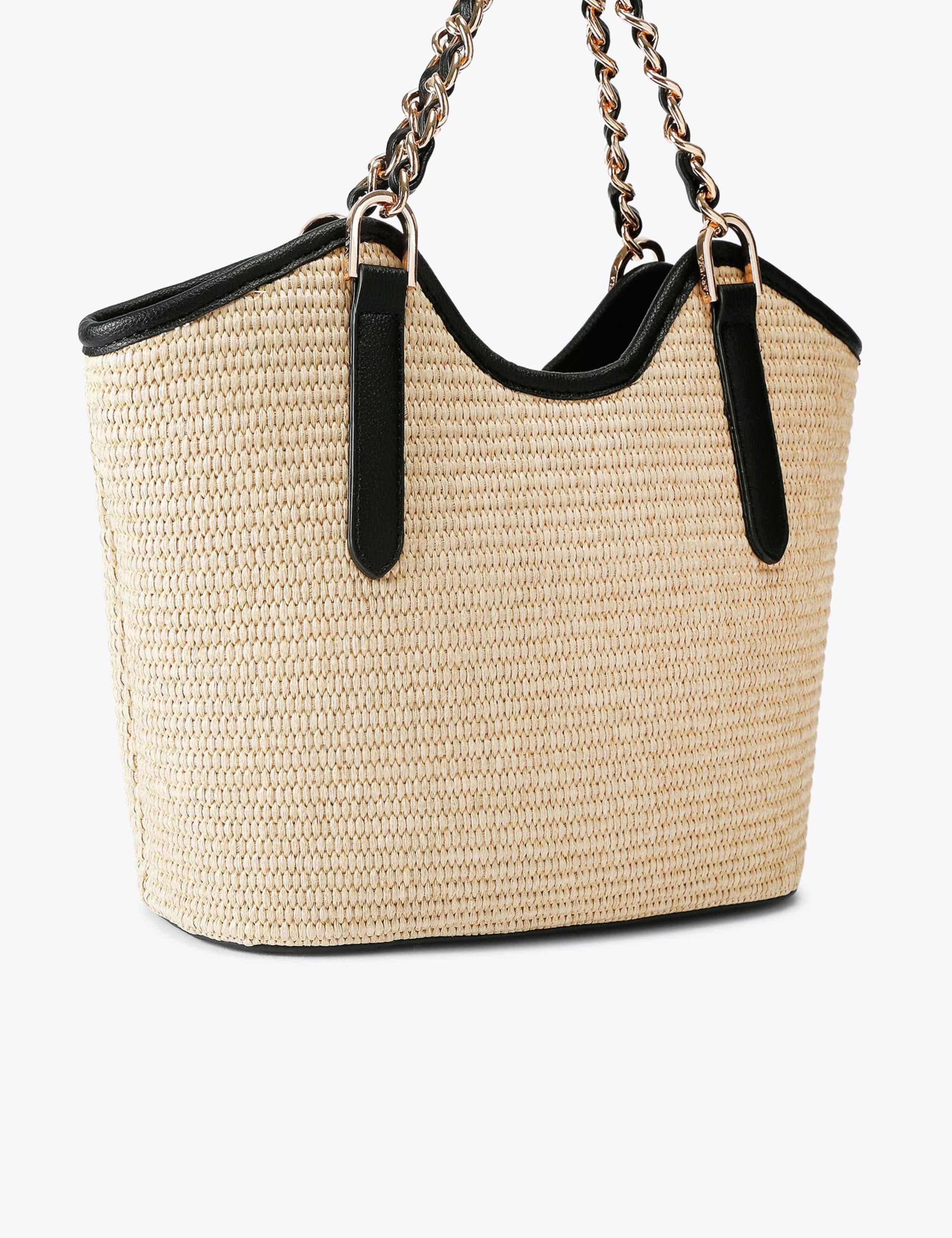 Raffia Mini Tote Bag 3 of 4