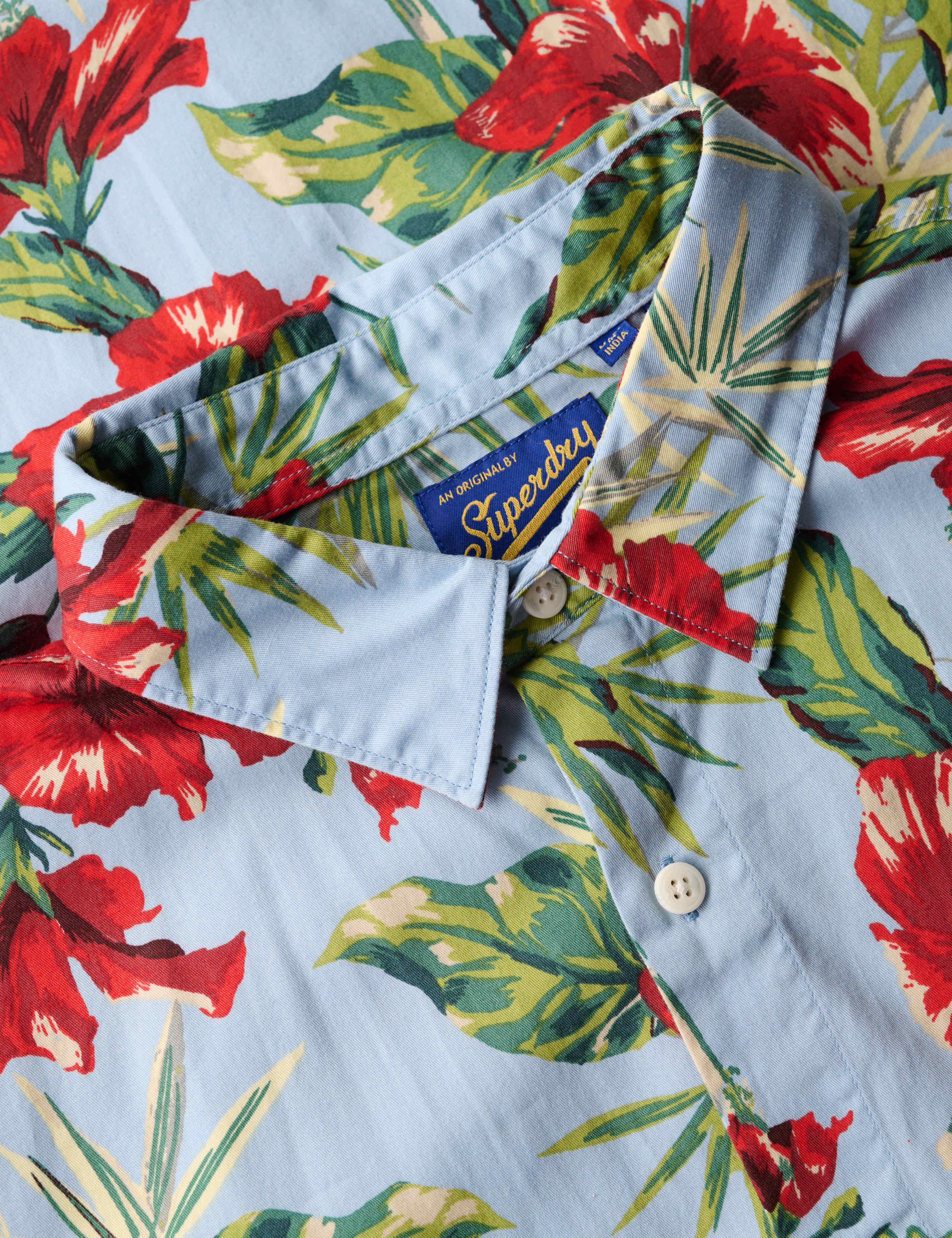 Cotton Blend Hawaiian Shirt 5 of 5
