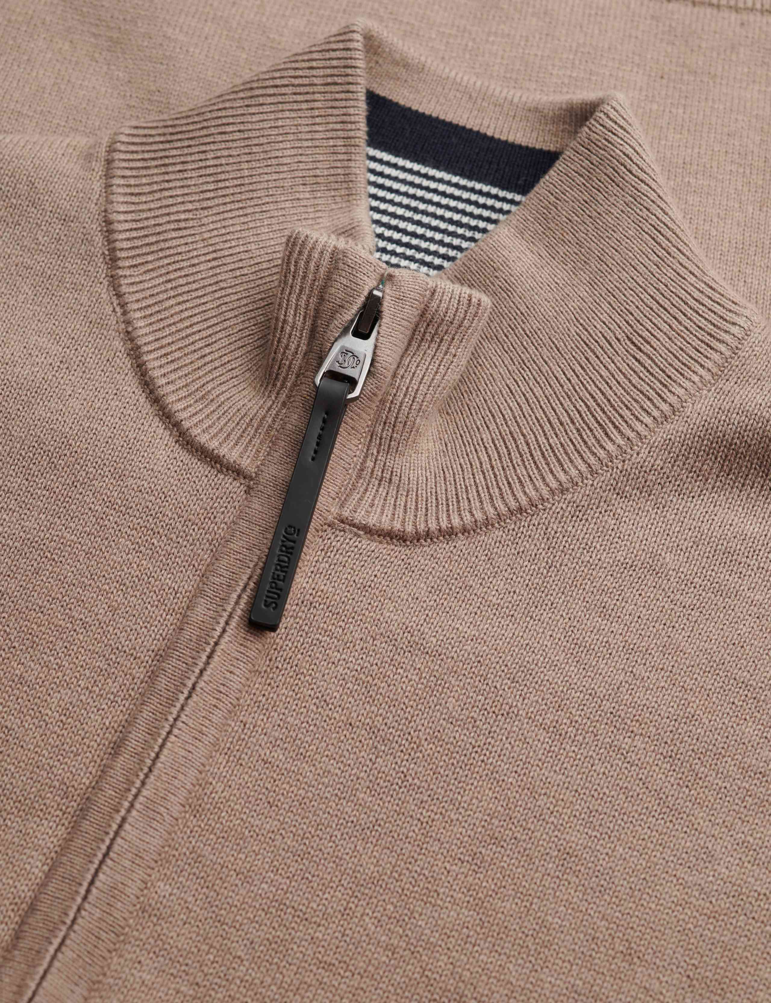 Pure Cotton Half Zip Jumper 3 of 6