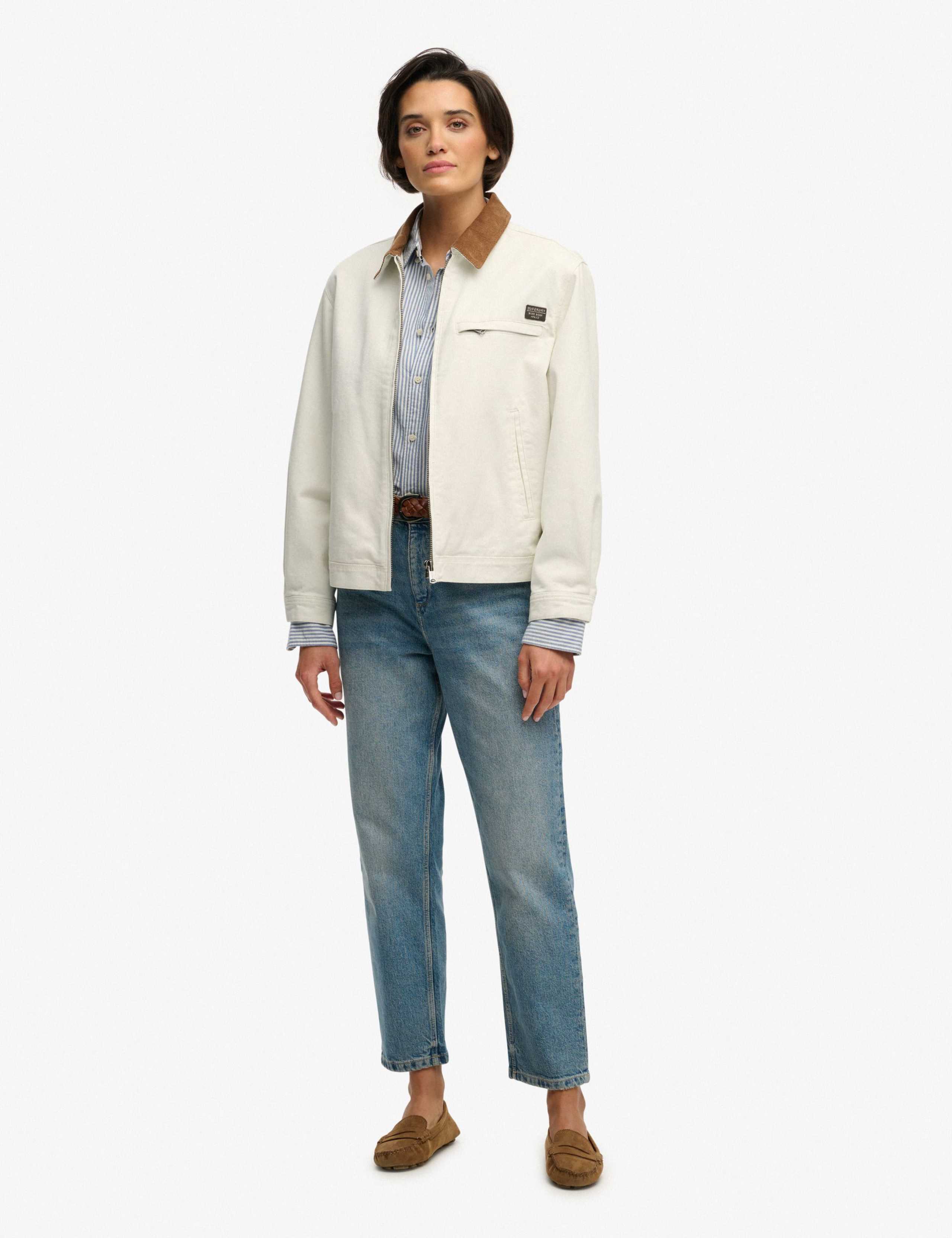Cotton Blend Utility Jacket 8 of 8