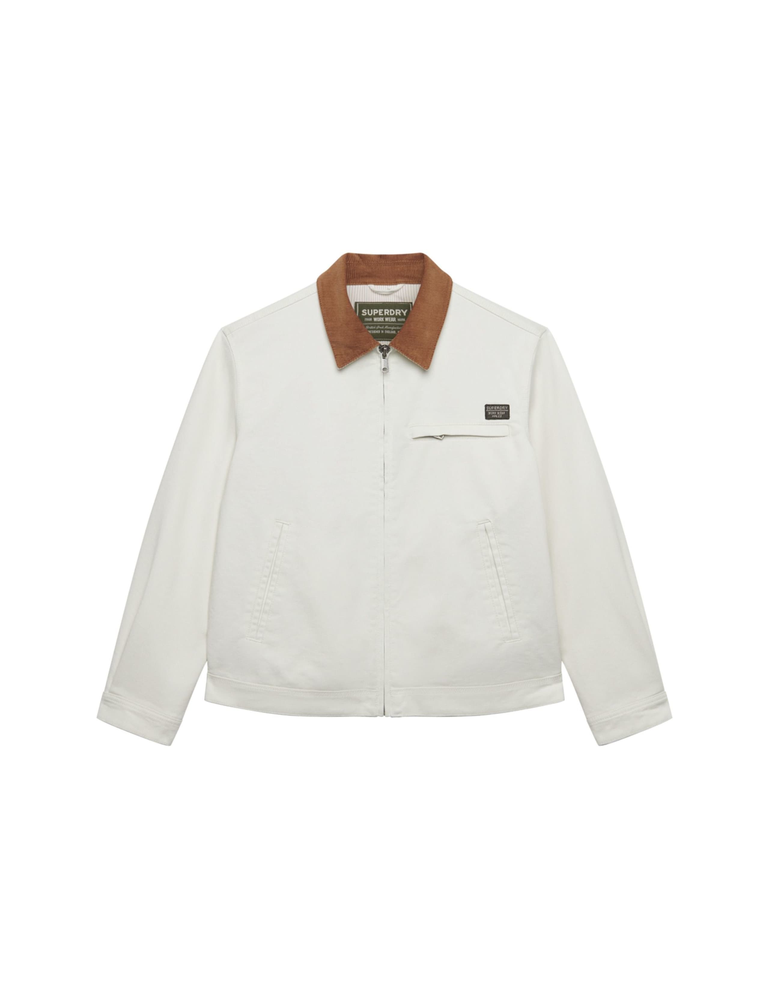 Cotton Rich Twill Cord Collar Utility Jacket 2 of 8