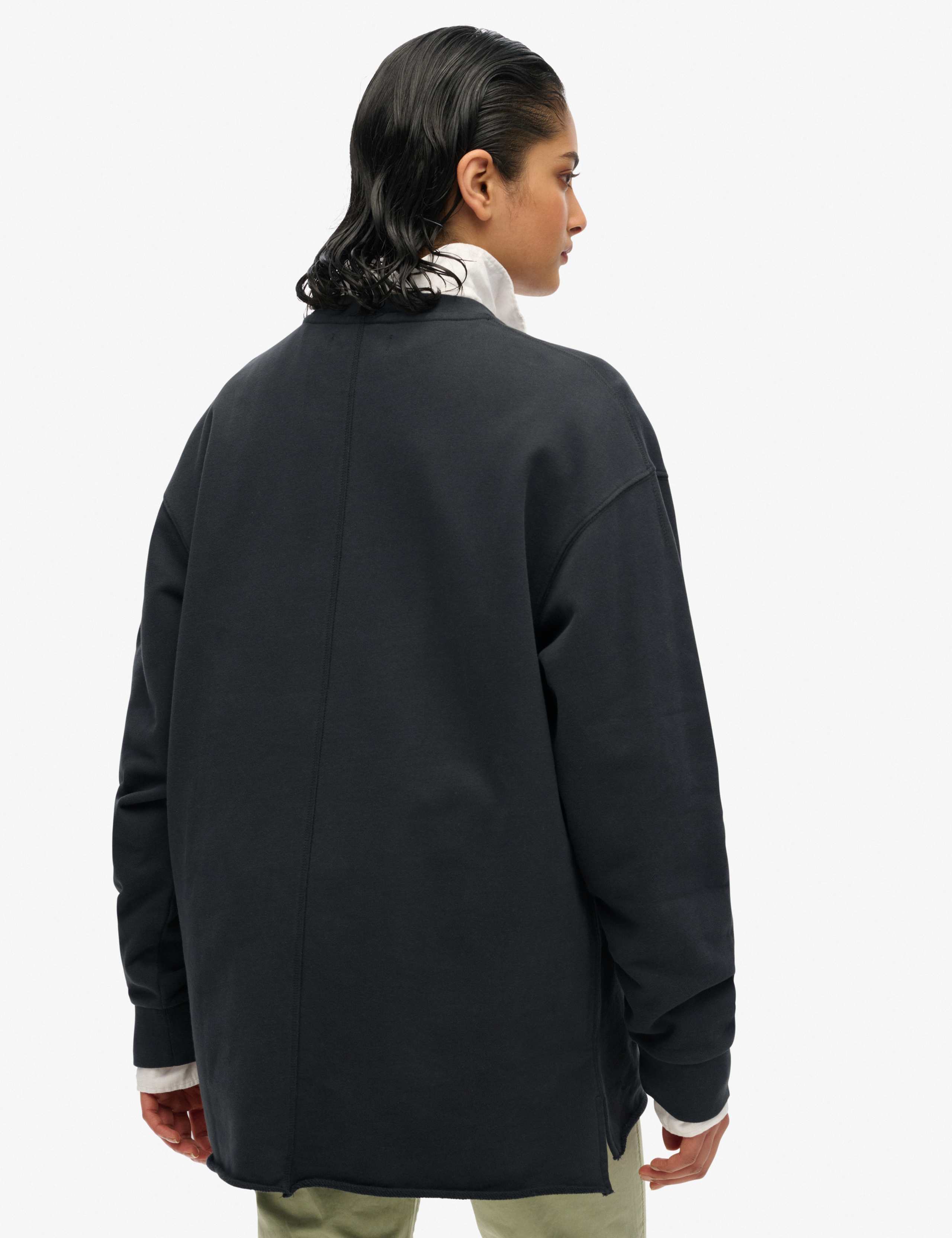 Cotton Rich Oversized Sweat-shirt 2 of 4