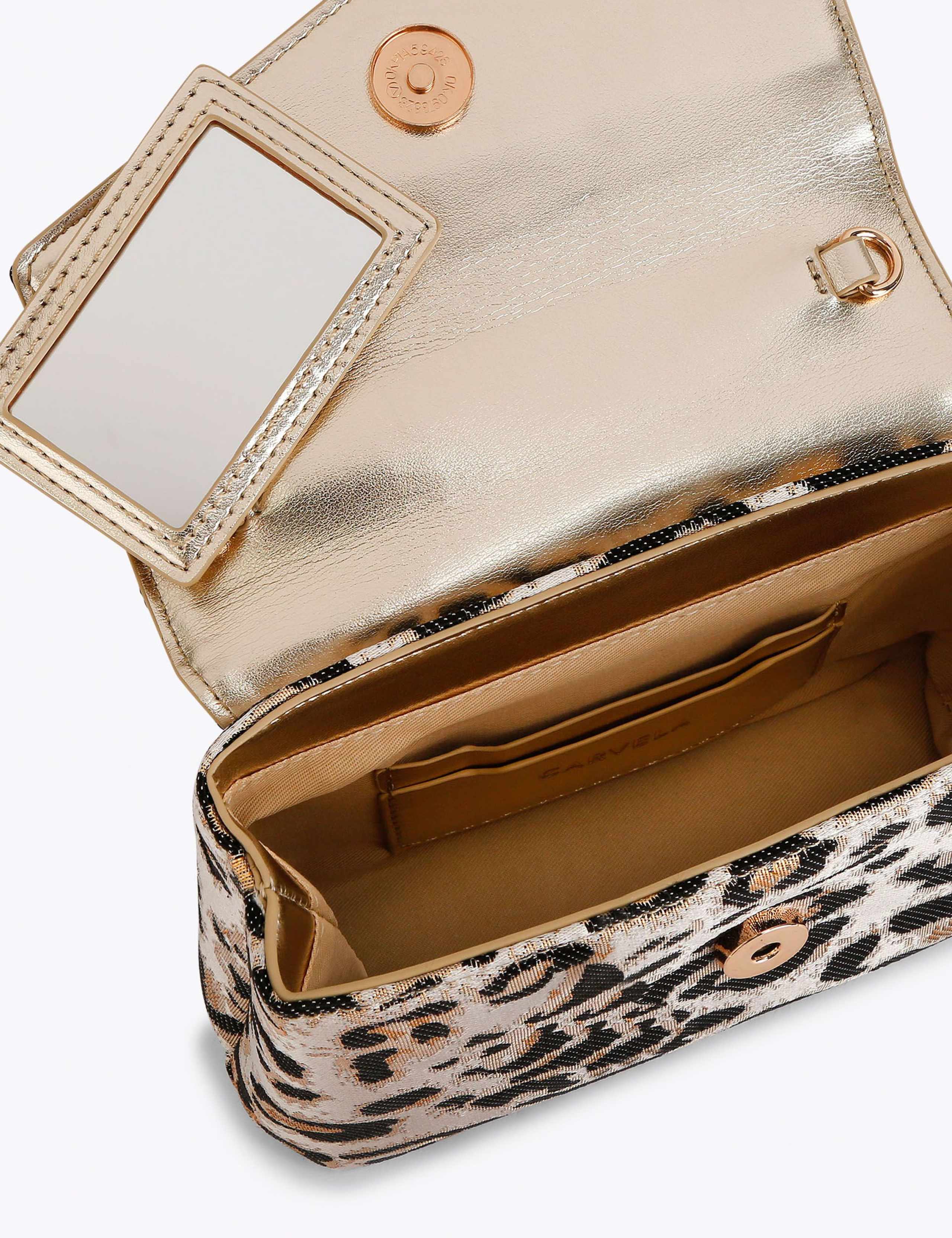 Animal Print Top Handle Grab Bag 5 of 5