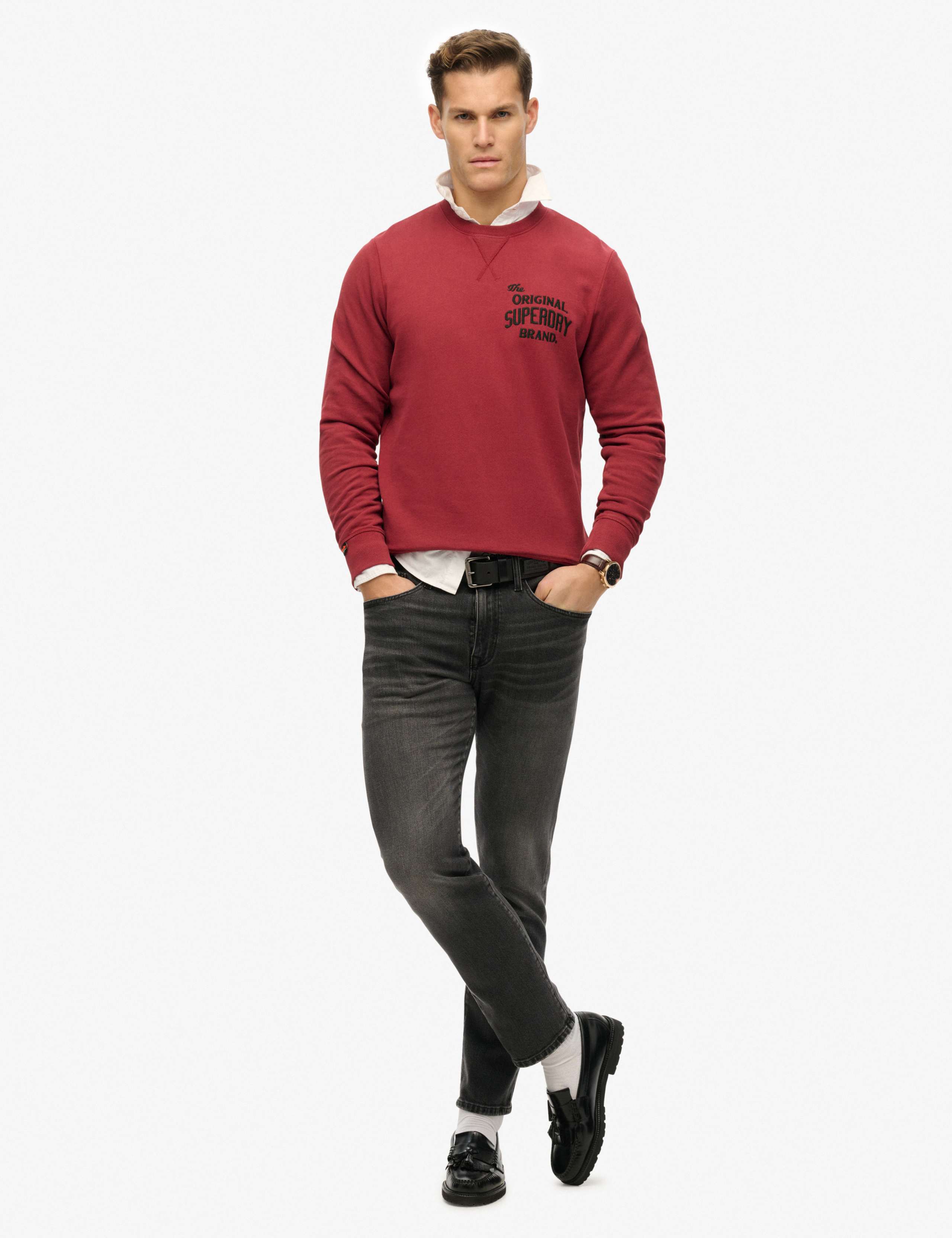 Pure Cotton Logo Appliqué Sweatshirt 4 of 7