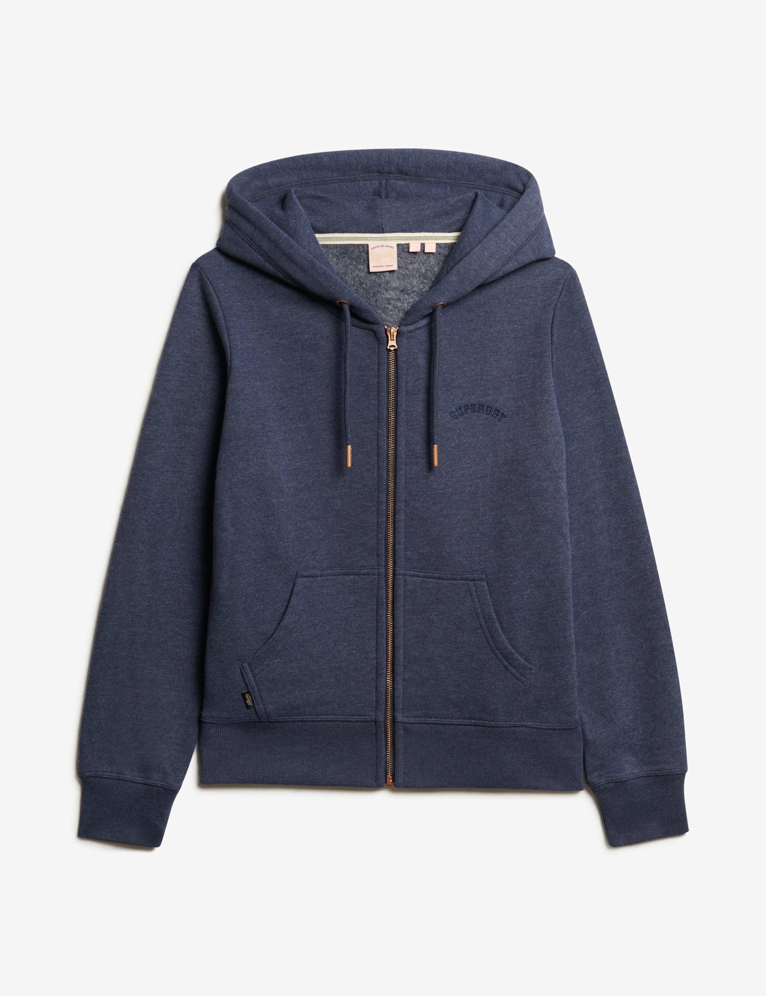 Cotton Rich Logo Zip Up Hoodie 2 of 6
