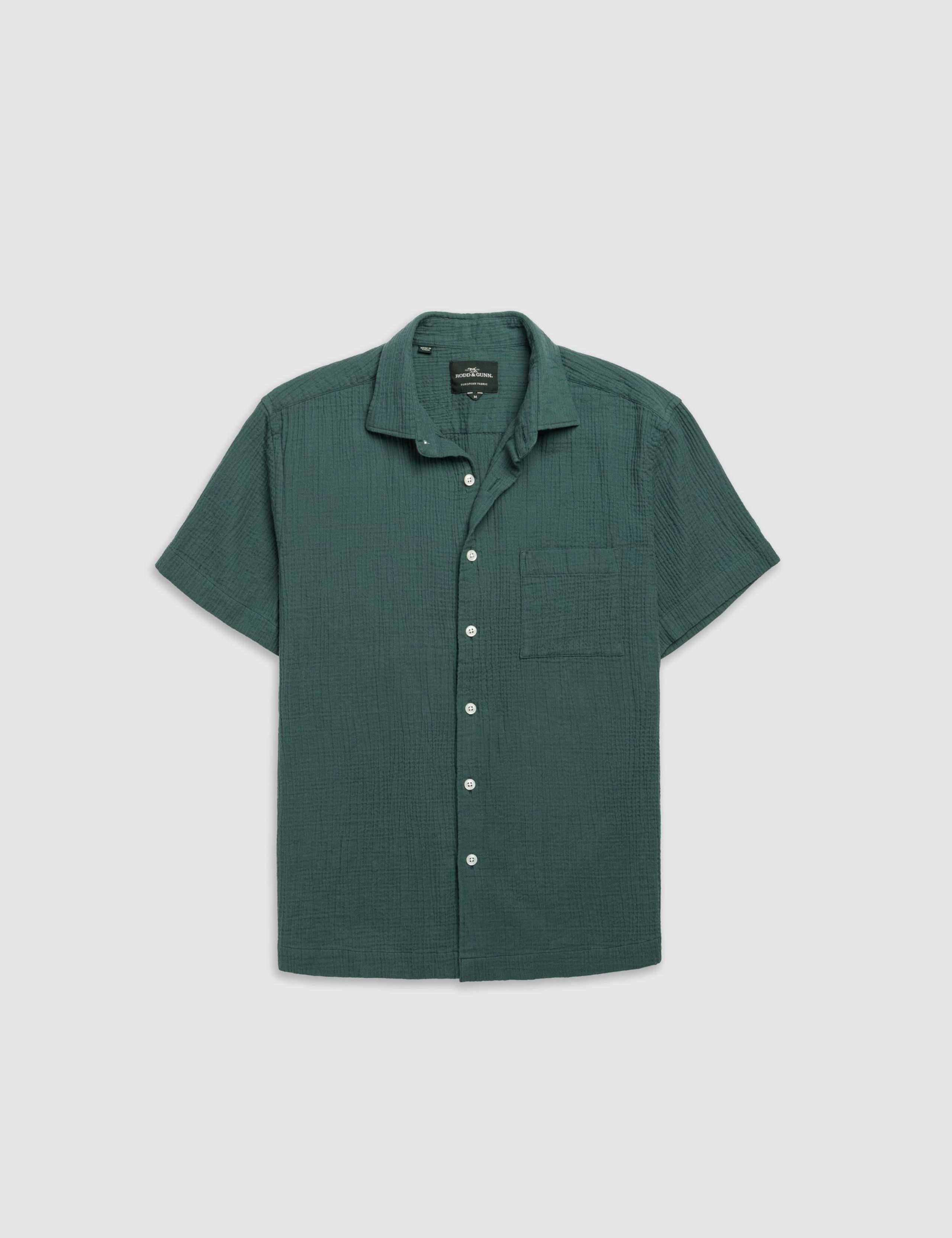 Adams Cotton Rich Textured Shirt 3 of 4