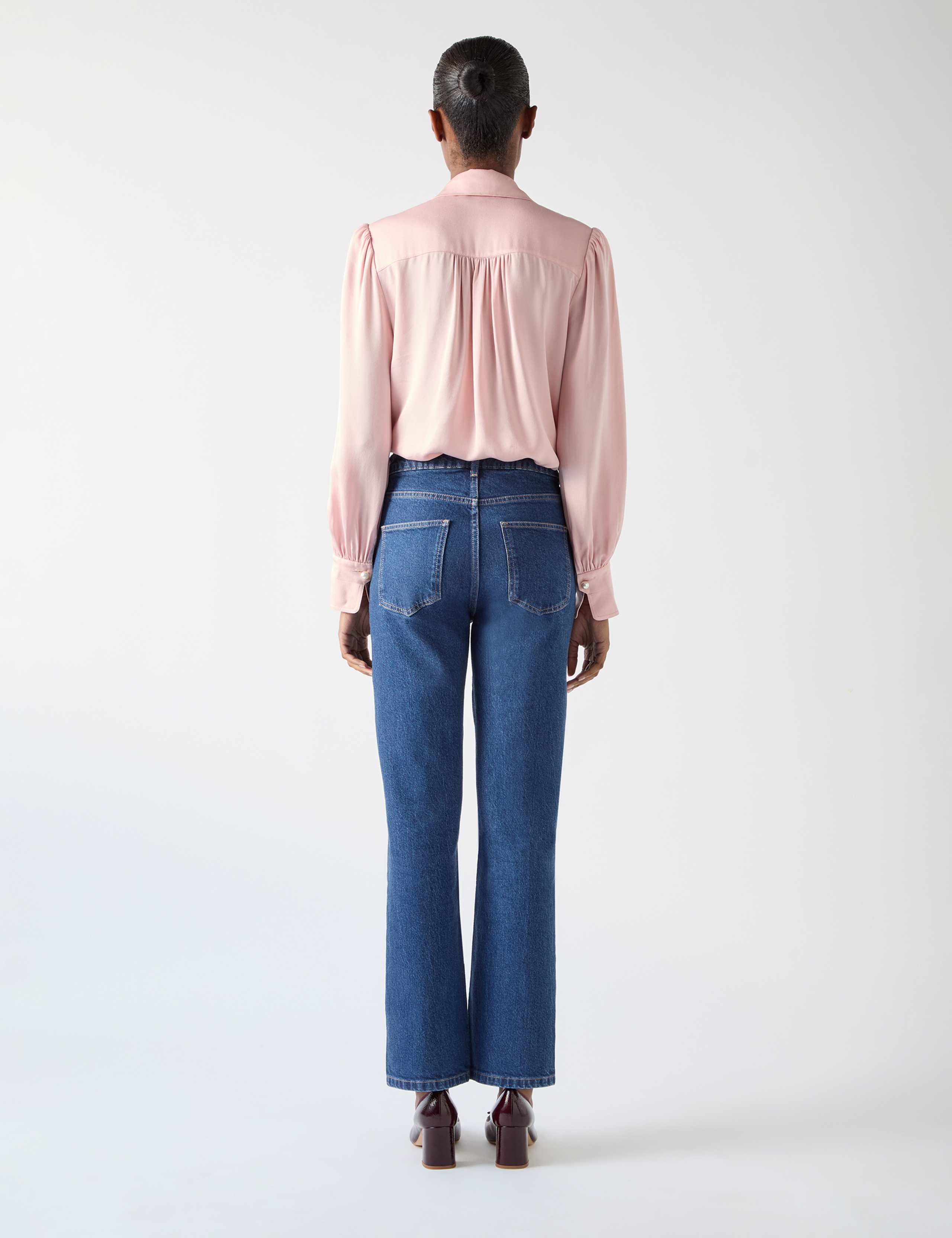 Modal Blend Ankle Grazer Jeans 3 of 4